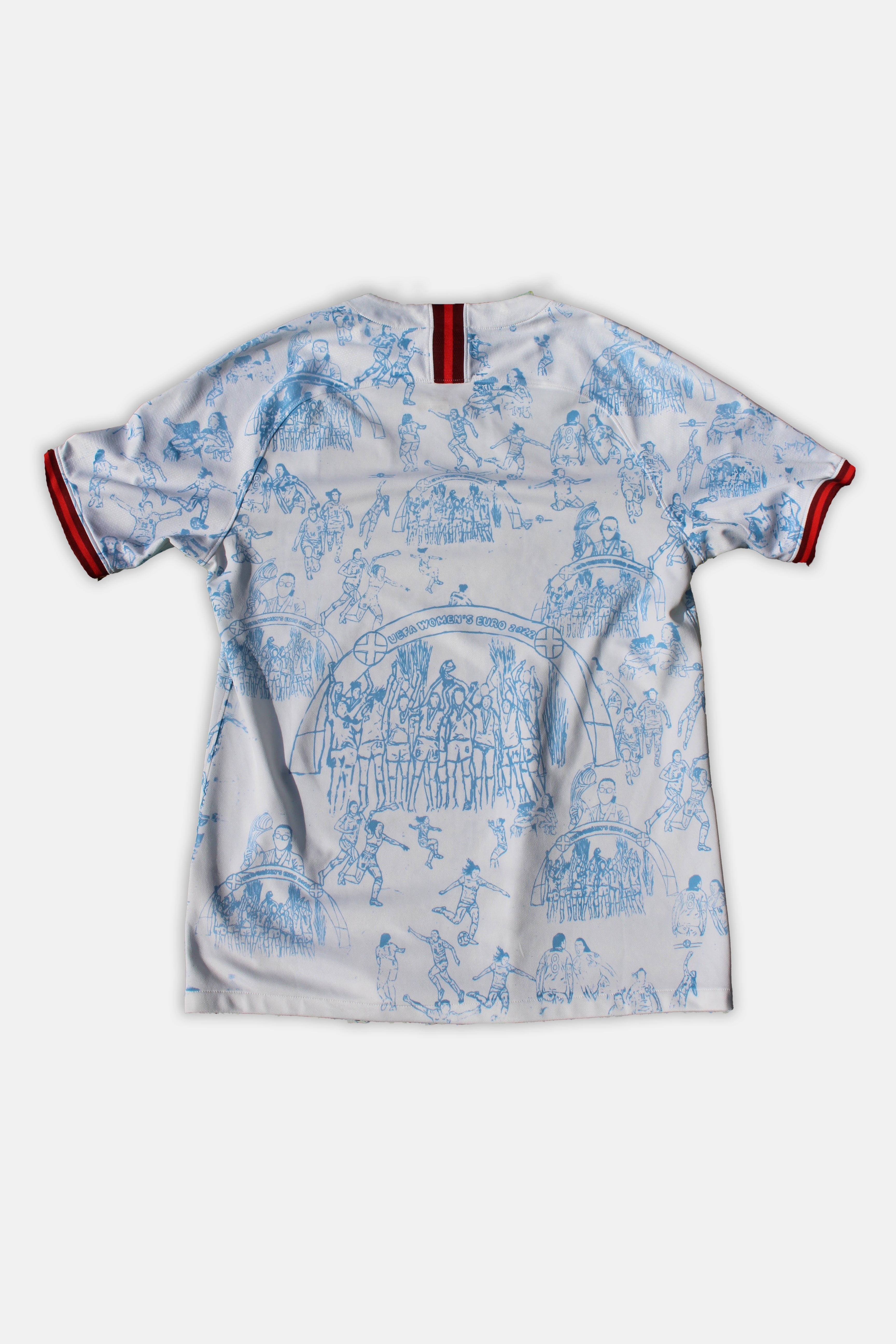 Custom England Nike Lioness home shirt 2019/20