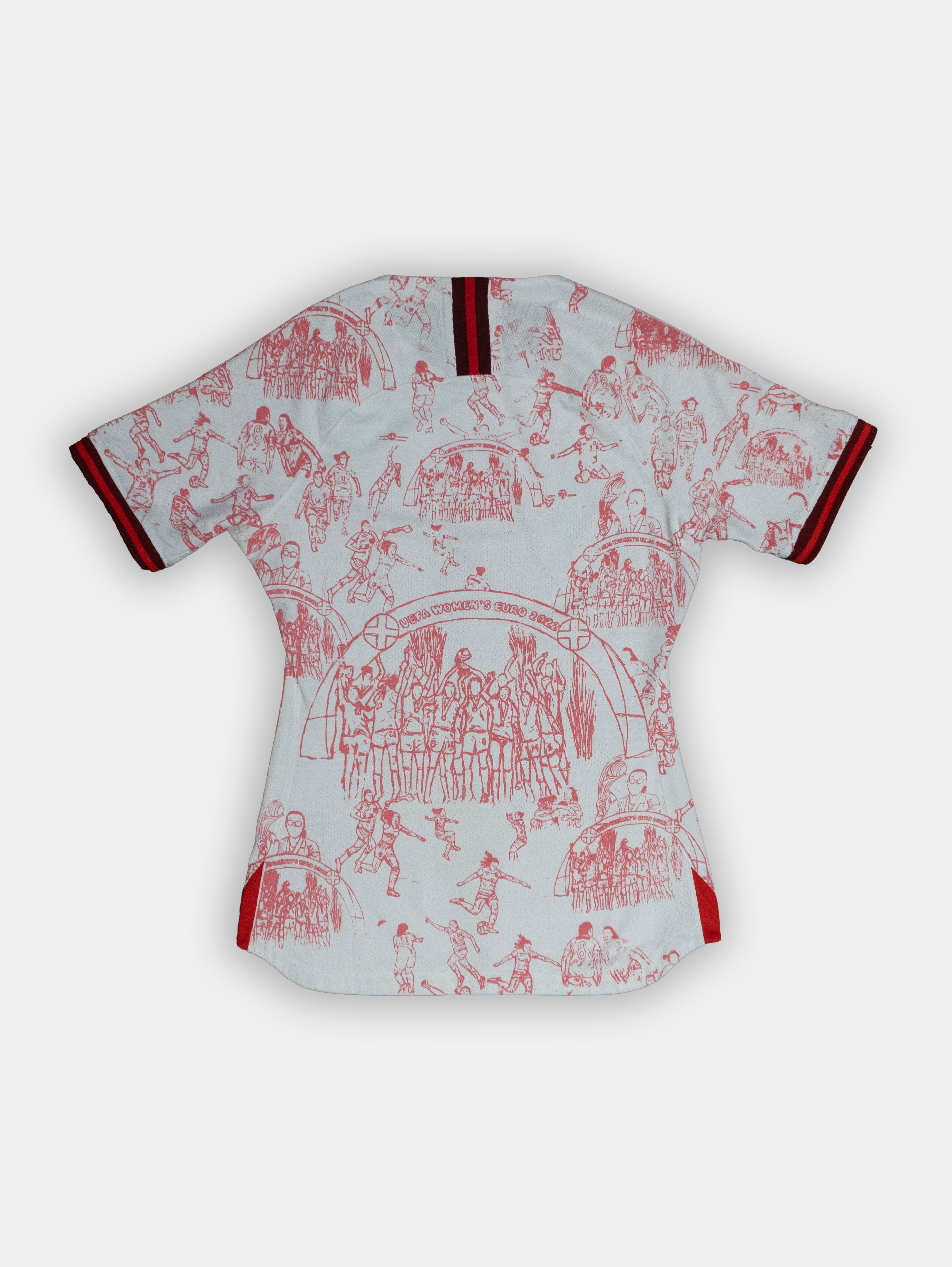 Custom England Player version Nike Lioness home shirt 2019/20
