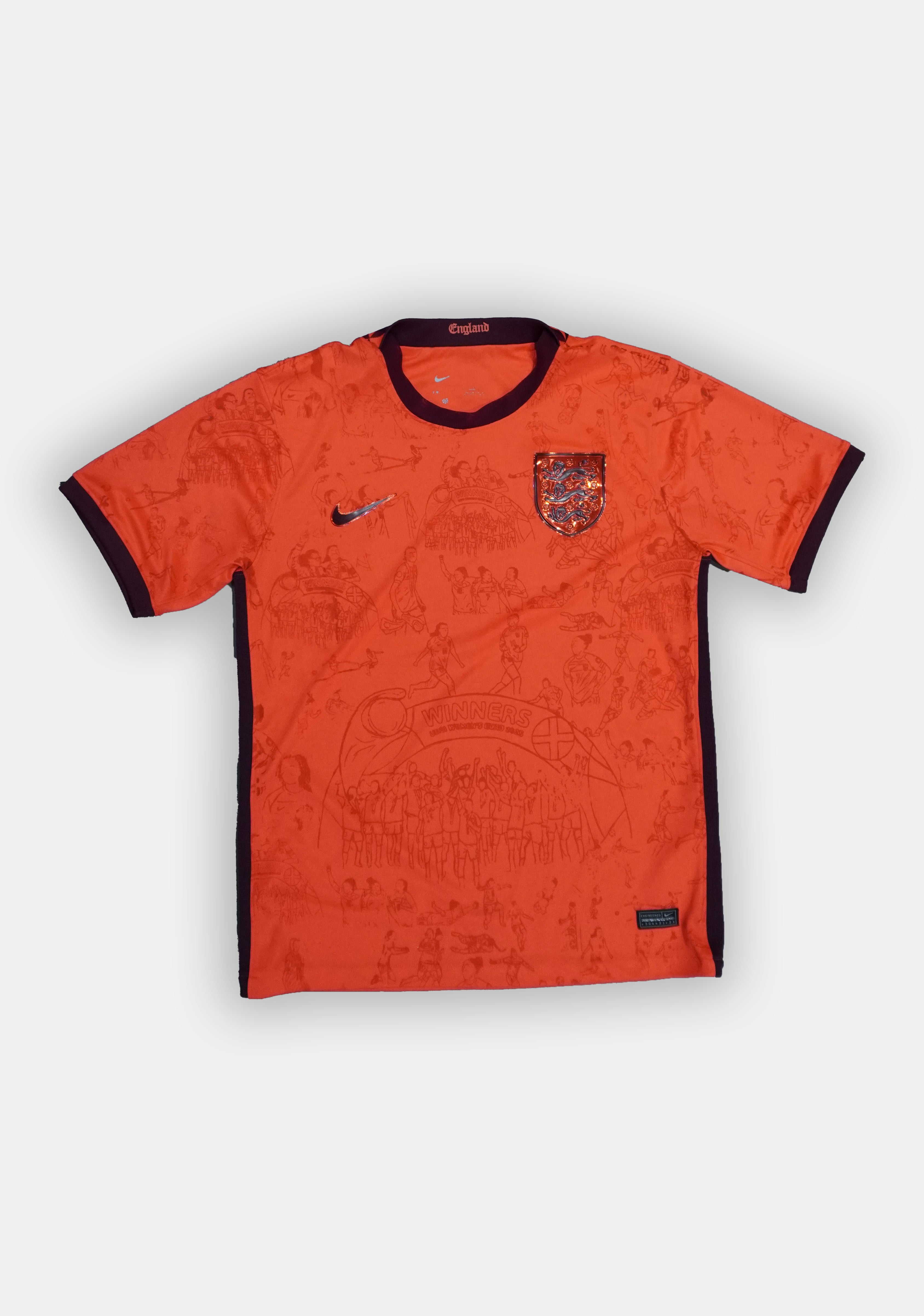 Custom England Womens Nike 2022 away Jersey