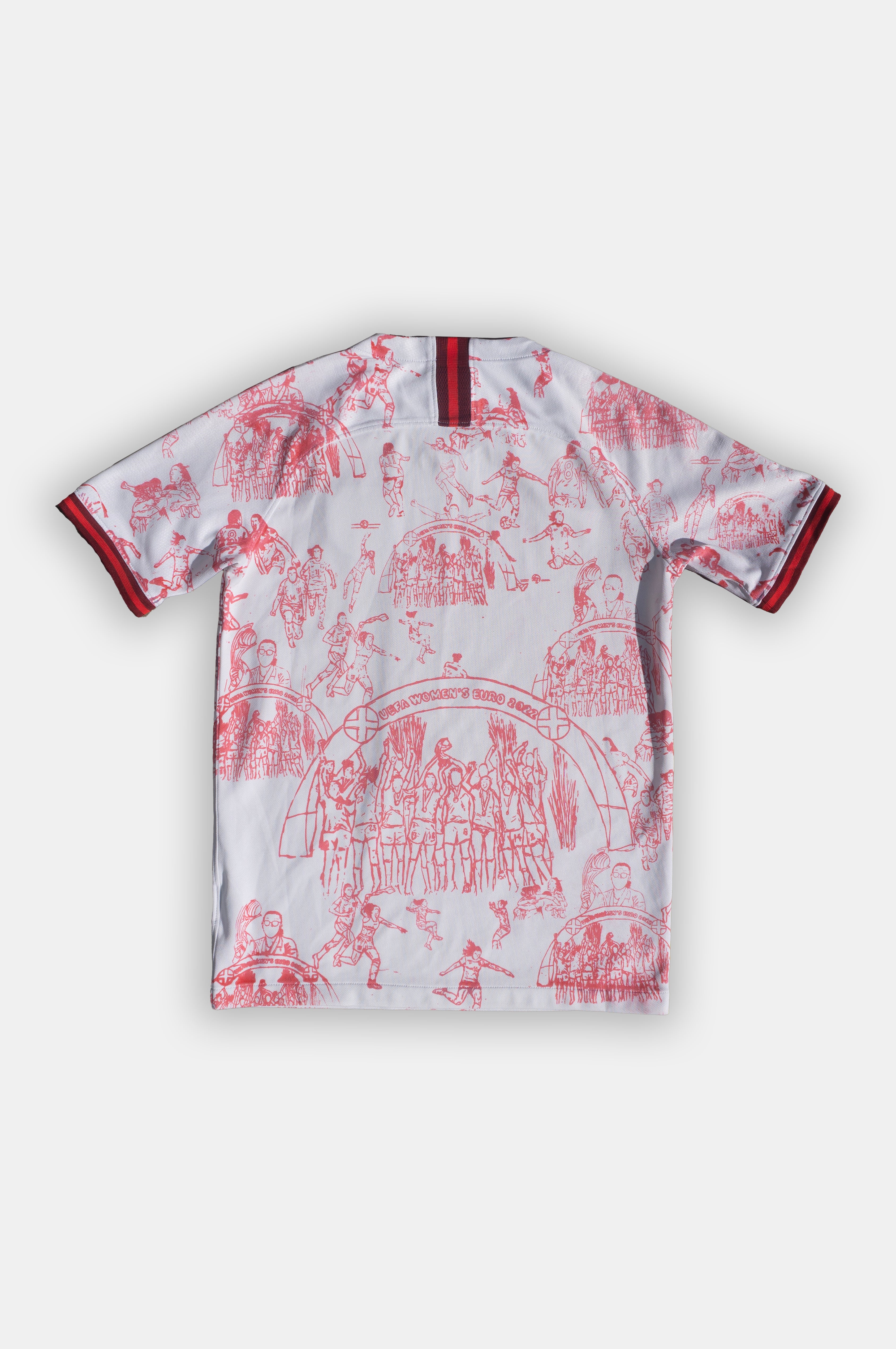 Custom England Nike Lioness home shirt 2019/20