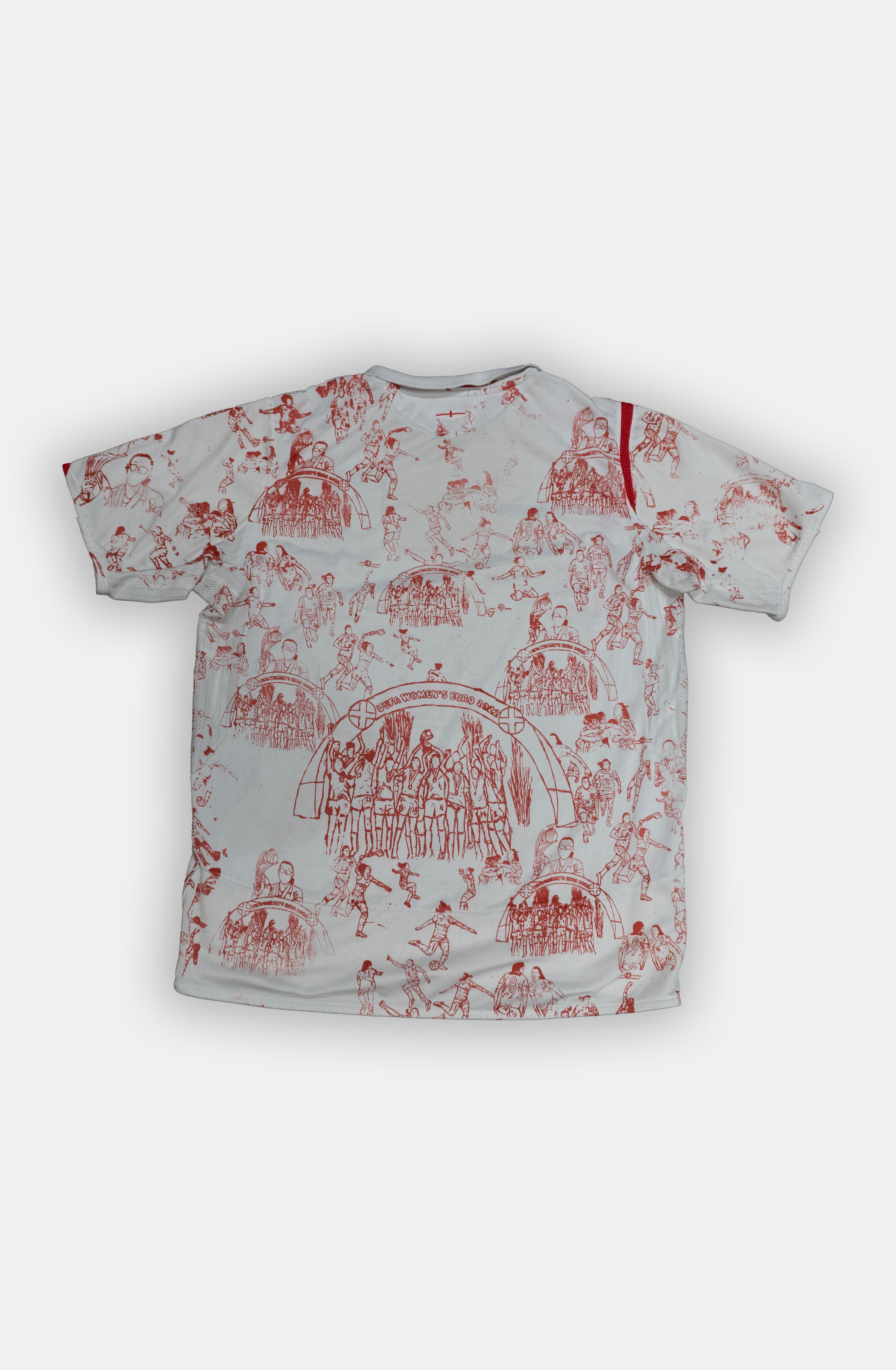 Custom England umbro 2006 Home shirt