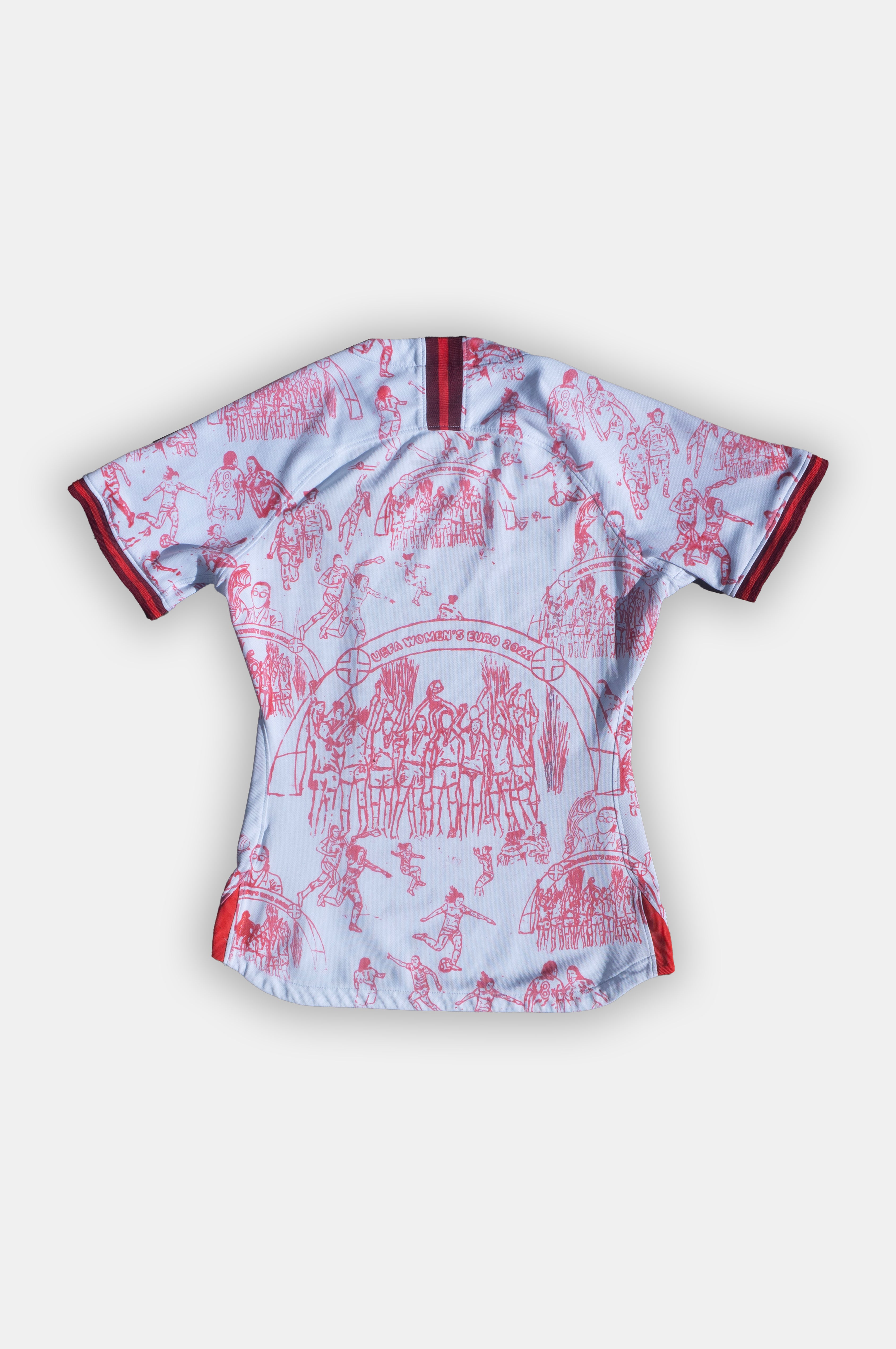 Custom England Nike Lioness home shirt 2019/20