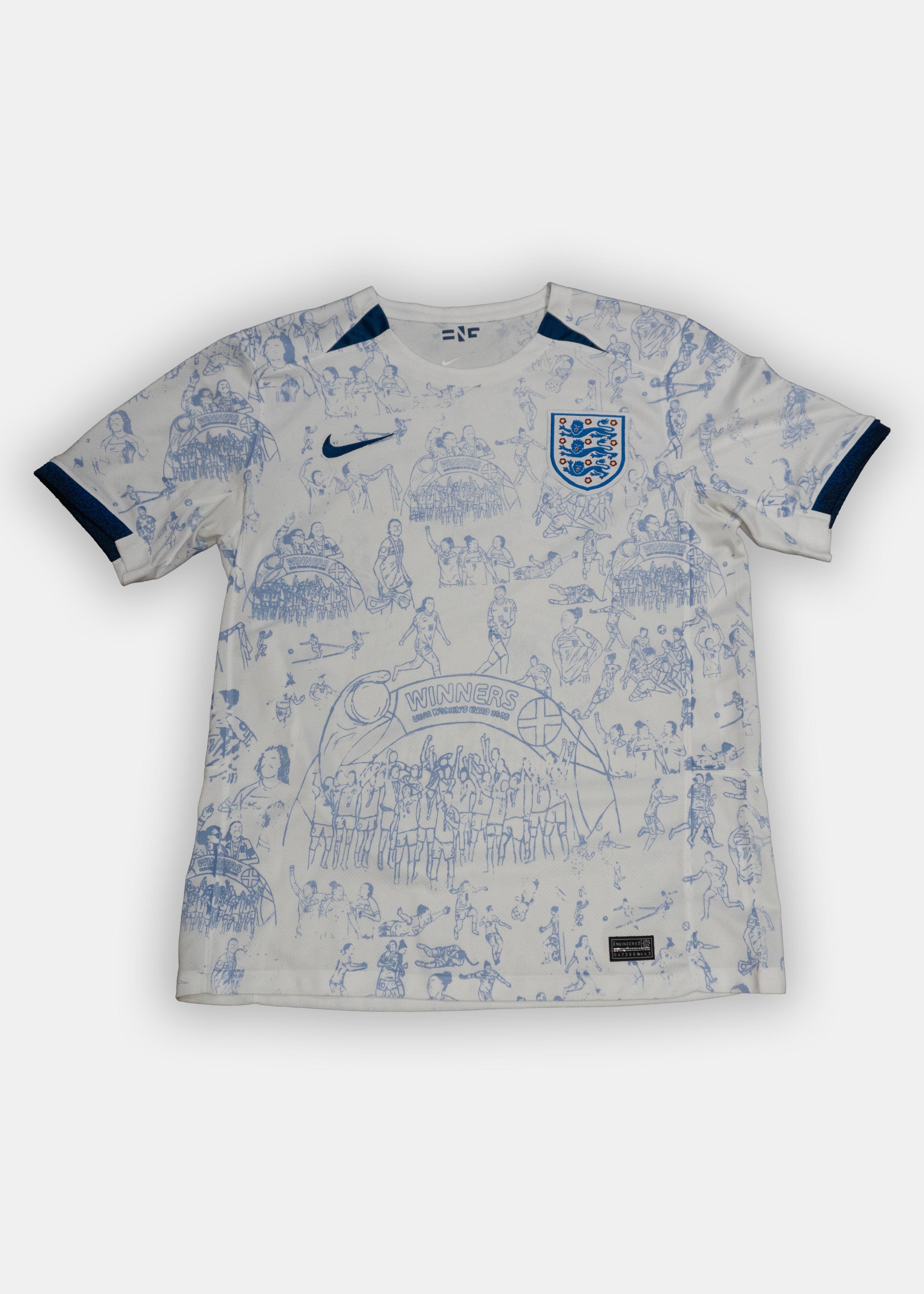 Custom England Women's Nike Home Shirt 2023/24