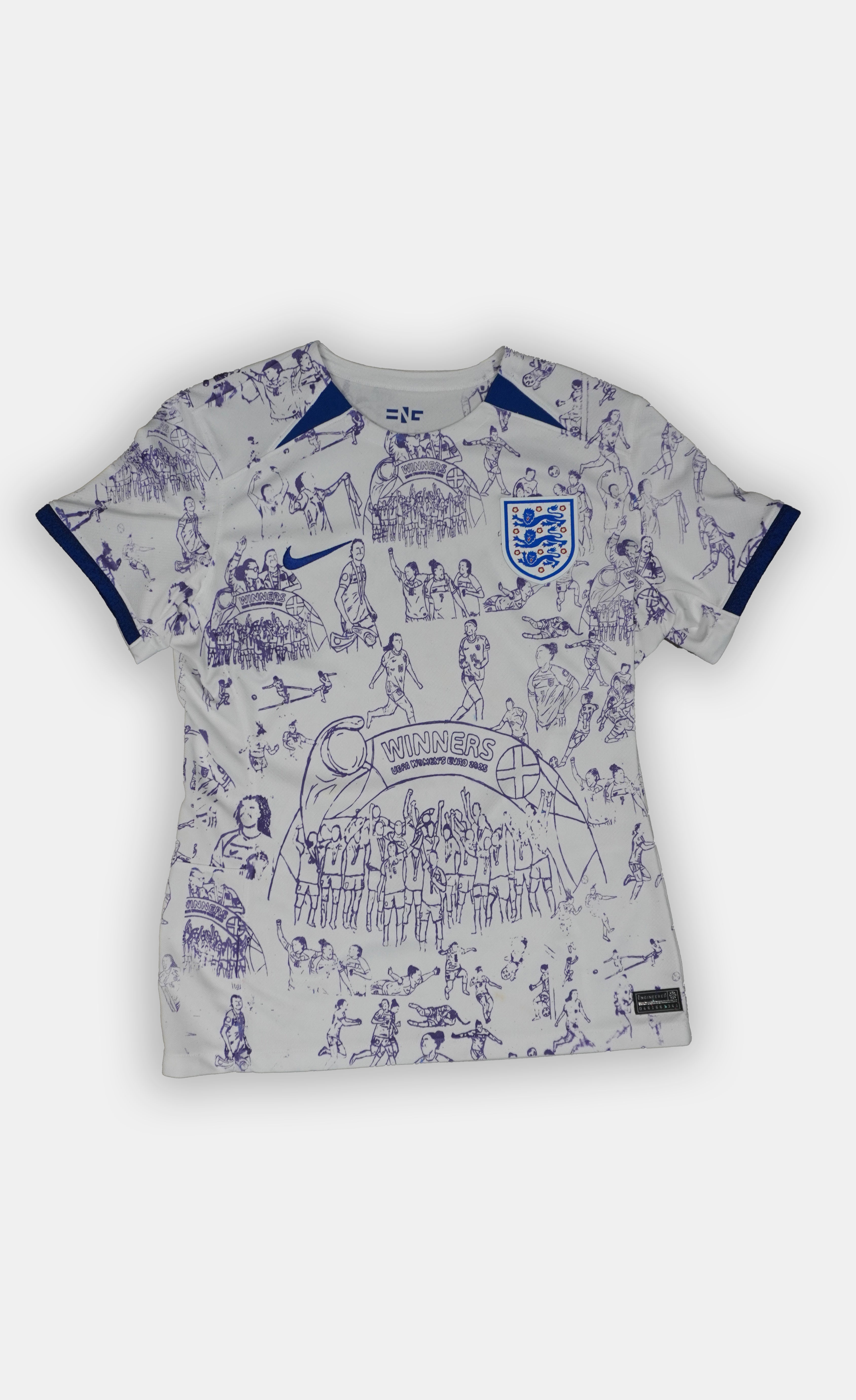 Custom England Women's Nike Home Shirt 2023/24