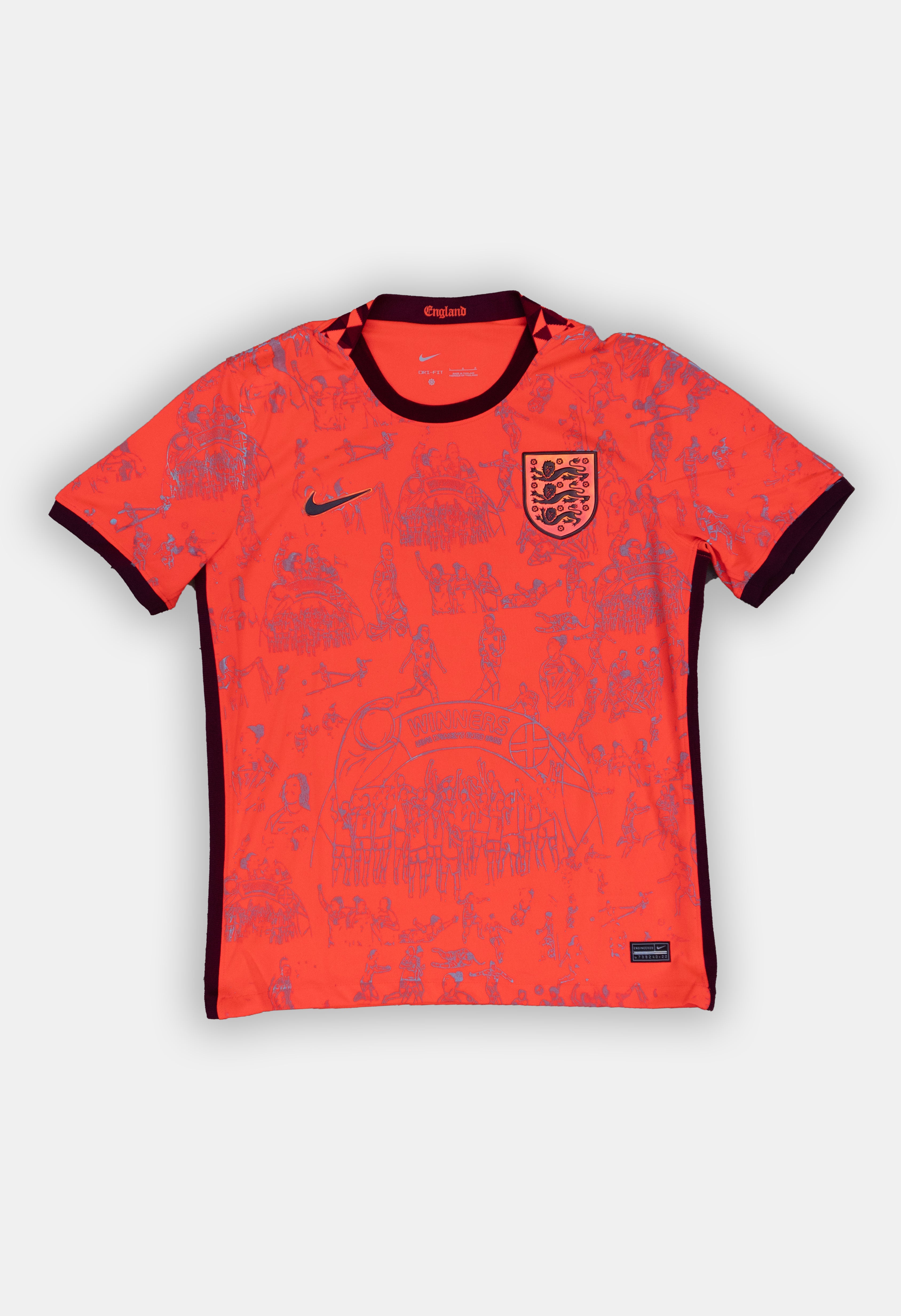 Custom England Womens Nike 2022 away Jersey
