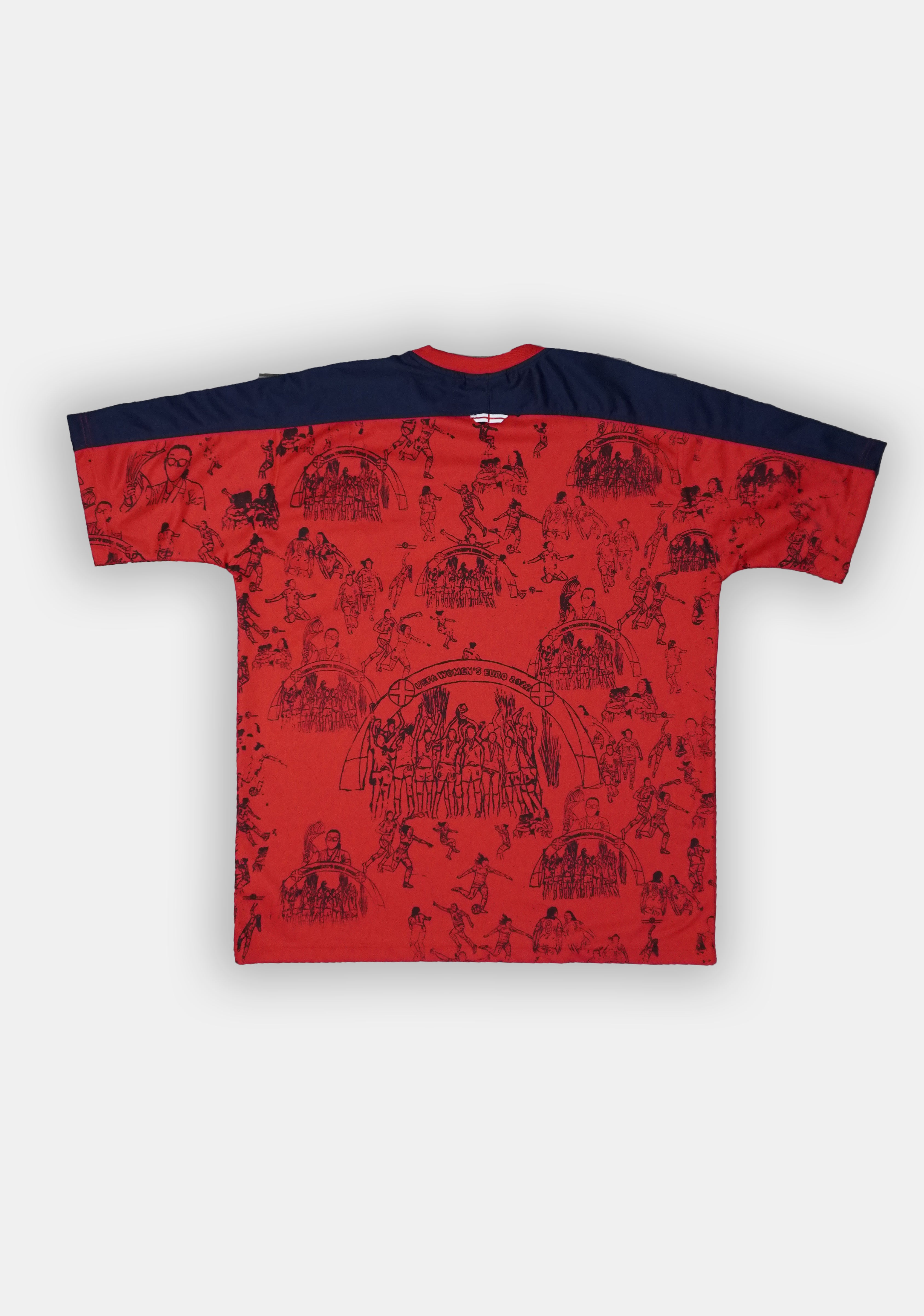 Custom Umbro England shirt