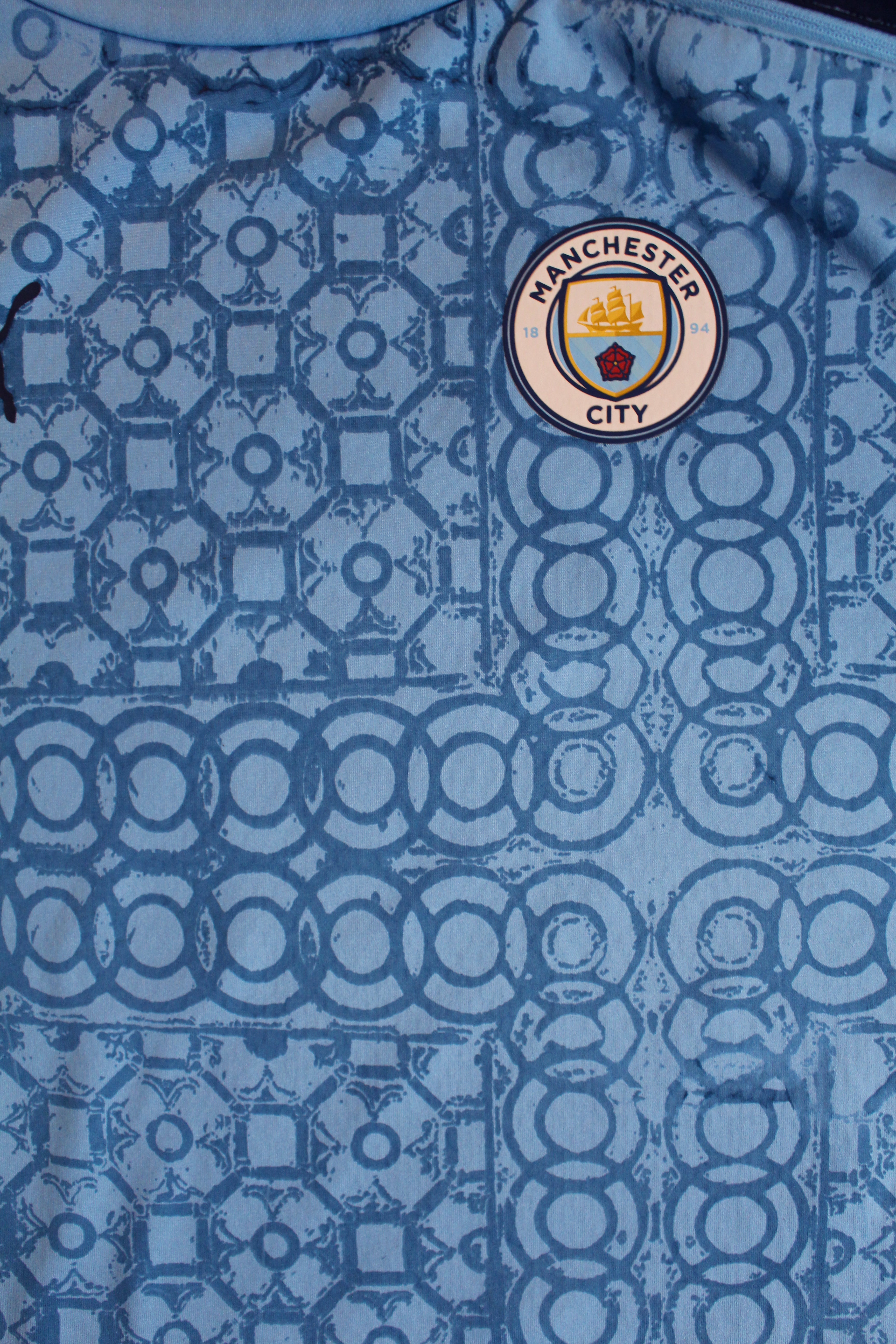 Custom Man City 2020/21 Puma Training top