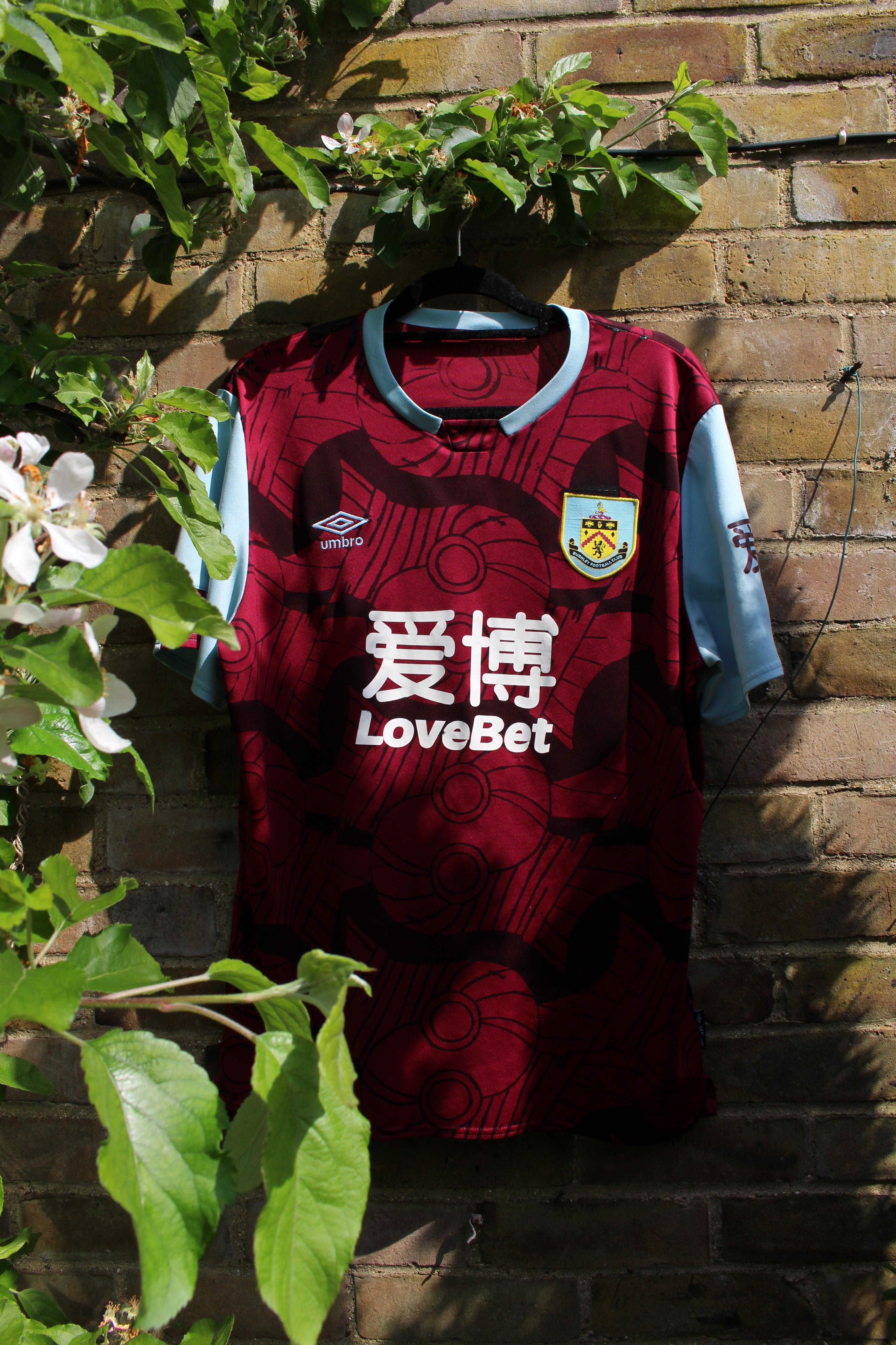 Custom Burnley Umbro 2019/20 Jersey