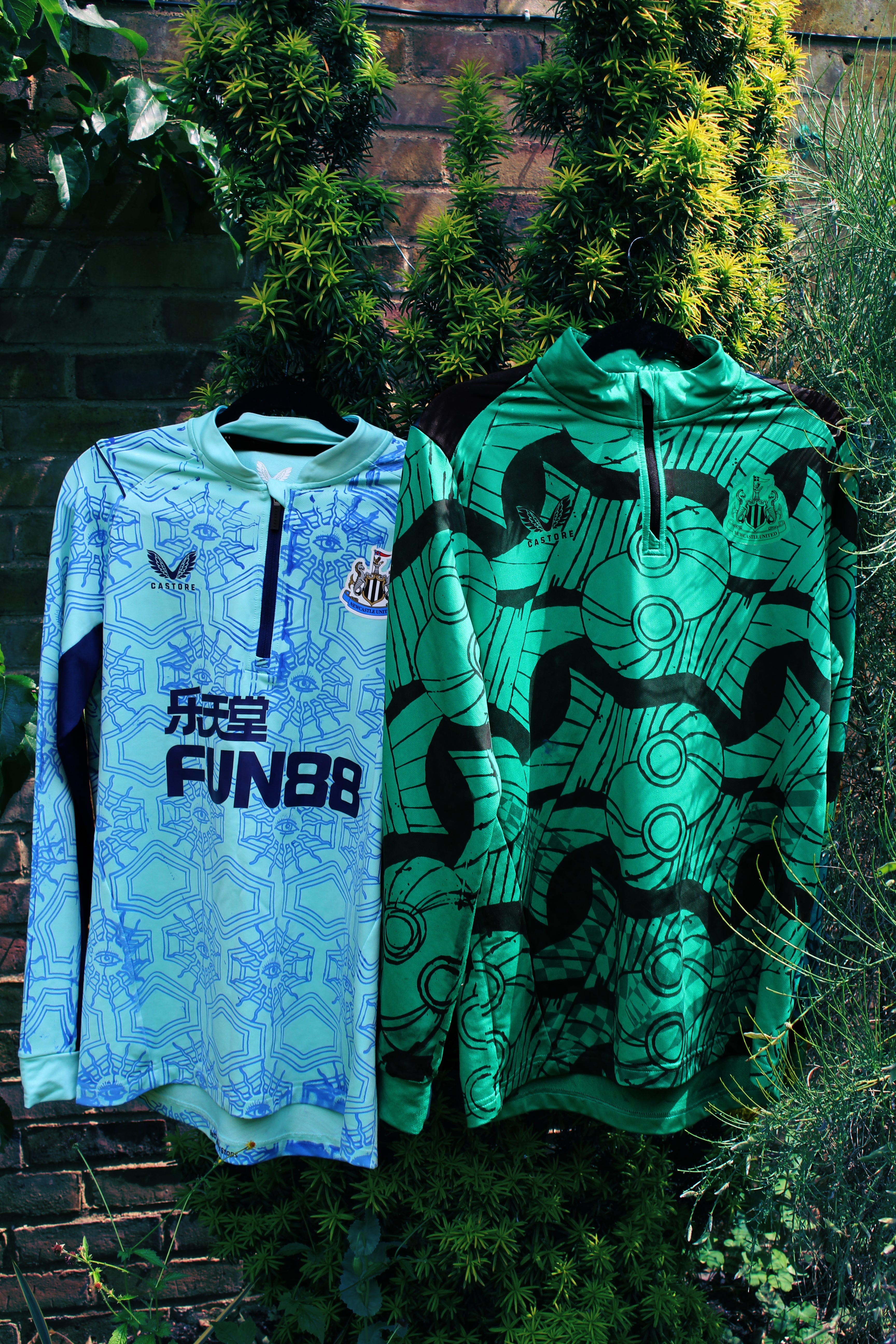 Custom Newcastle 2022/23 Castore 1/4 Zip Training Top