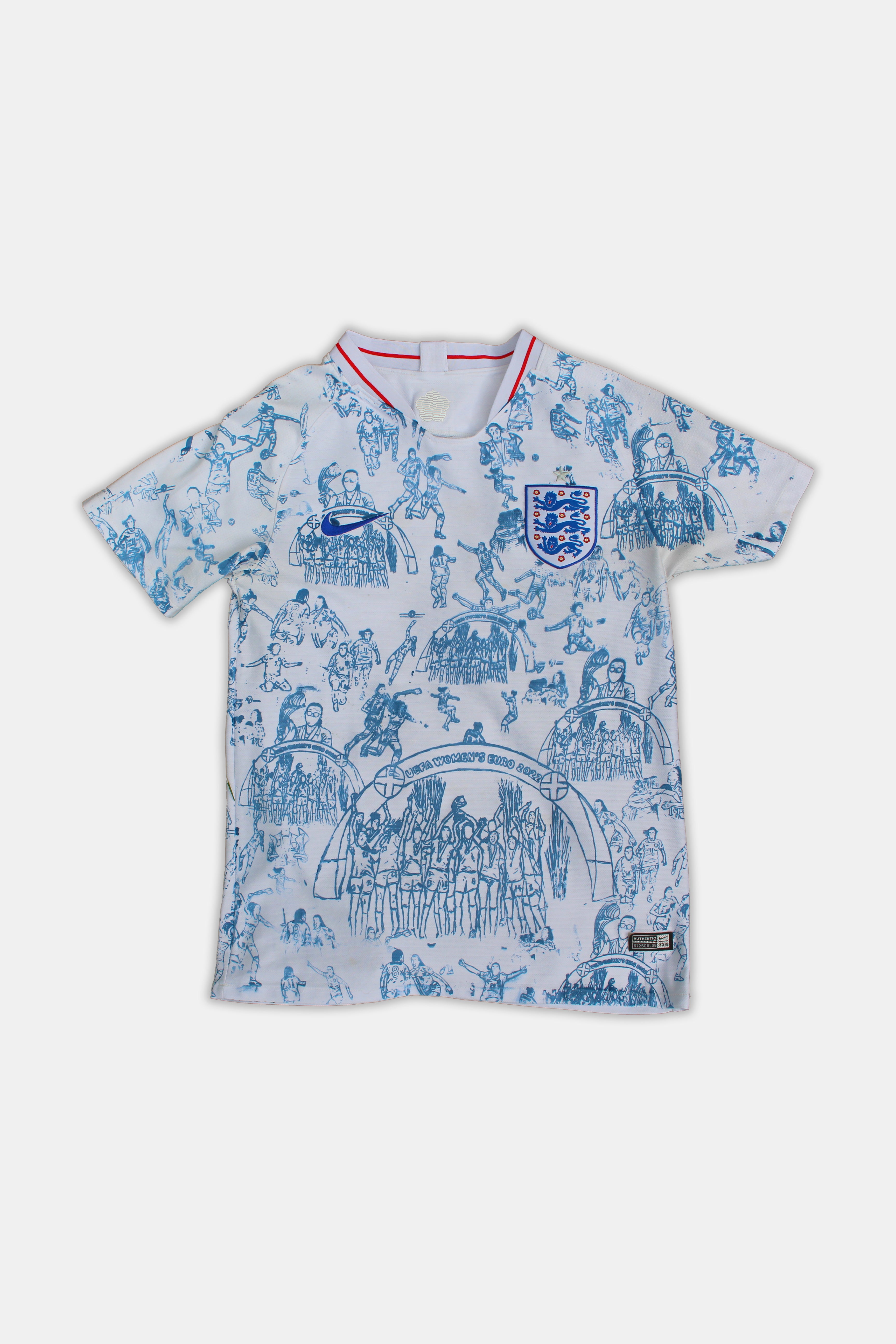 Custom England 2018/19 home shirt