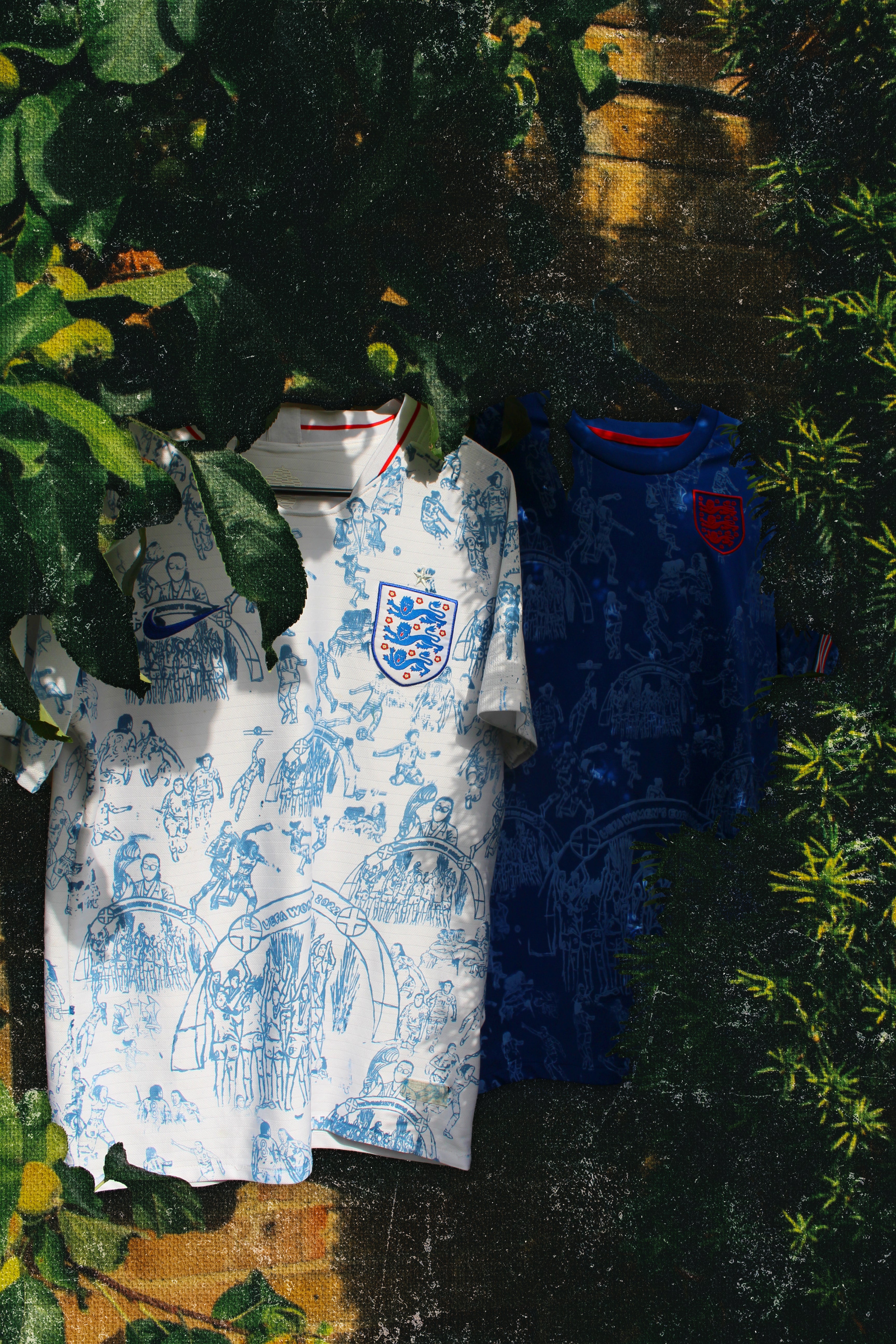 Custom England 2018/19 home shirt