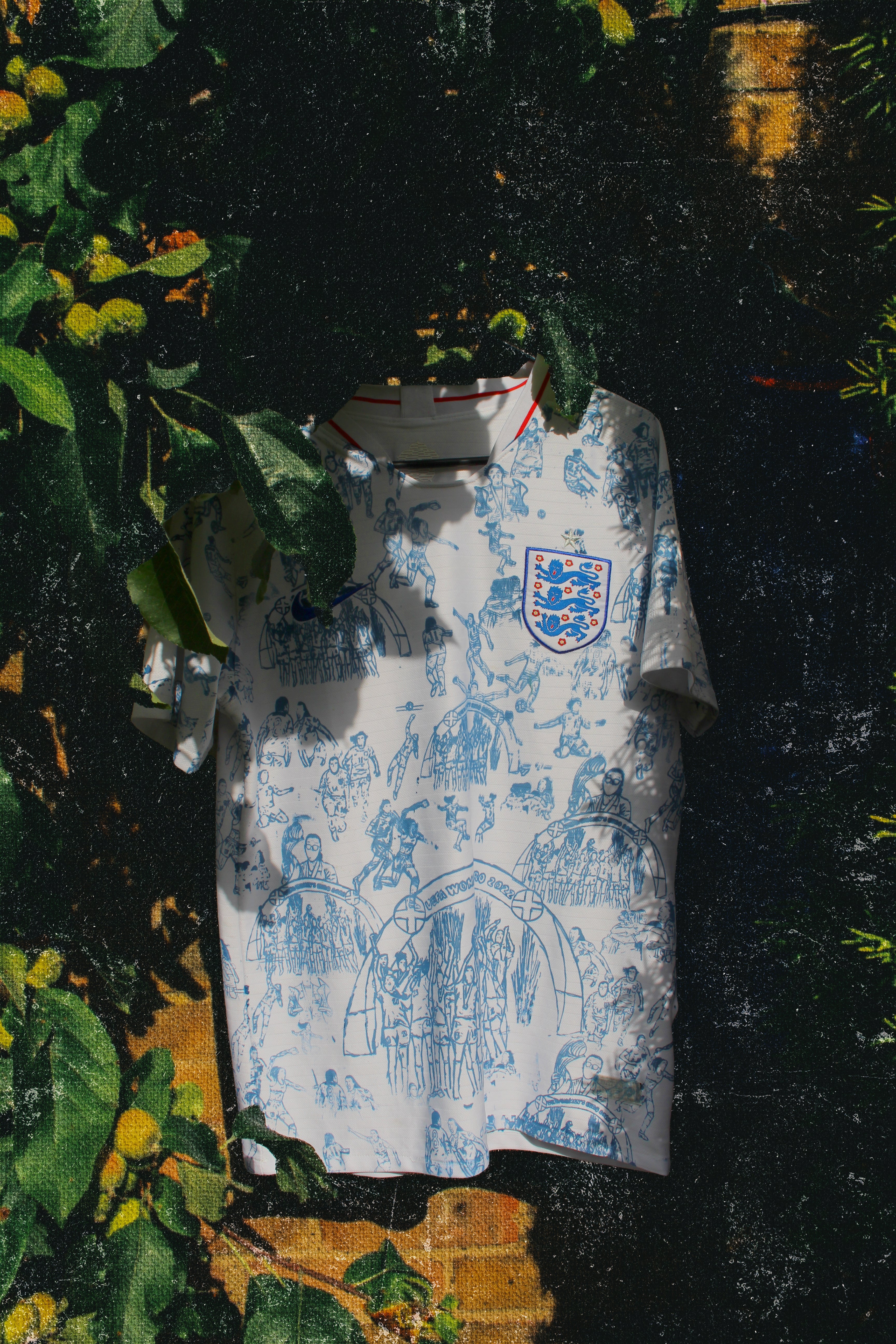Custom England 2018/19 home shirt