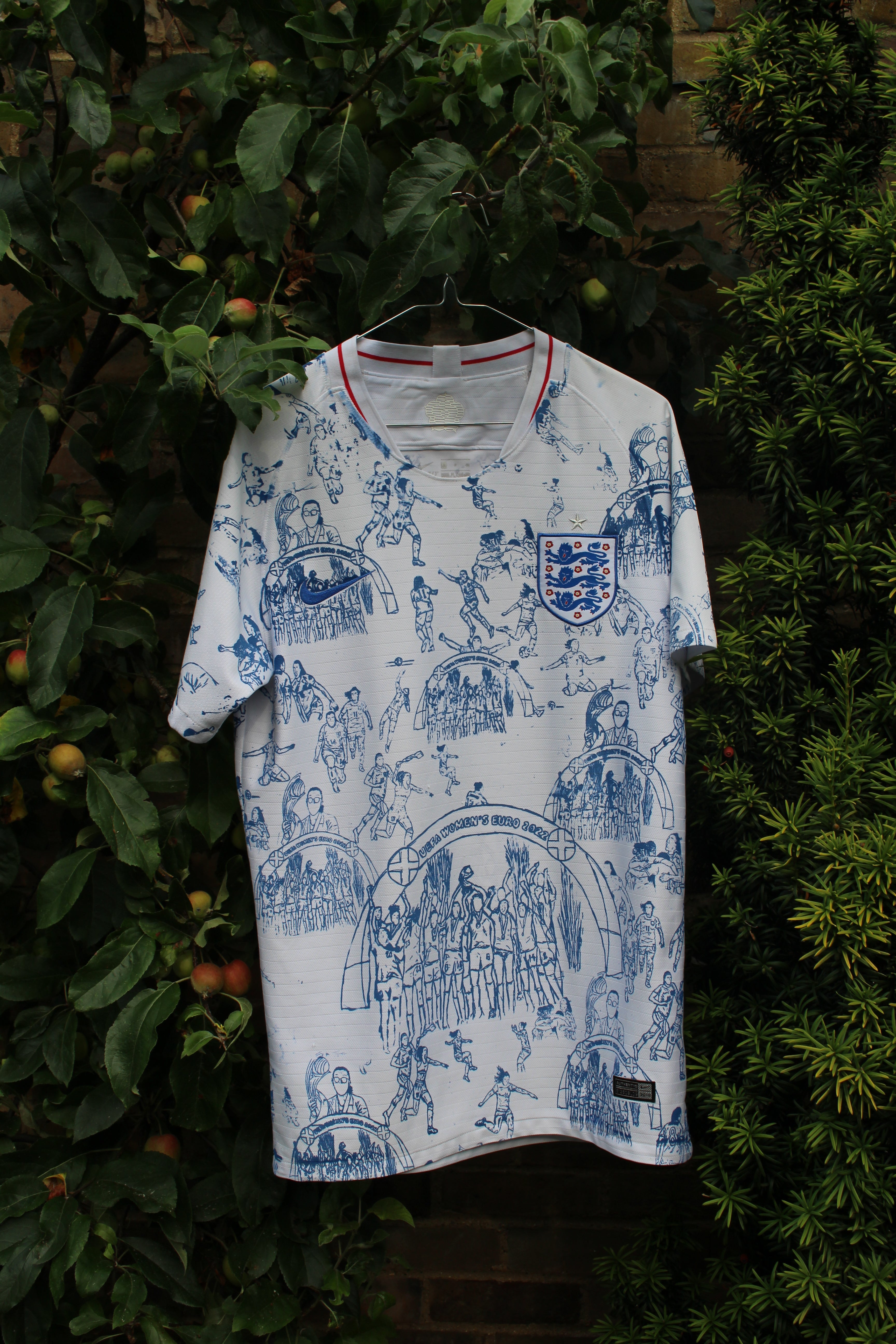 Custom England 2018/19 home shirt