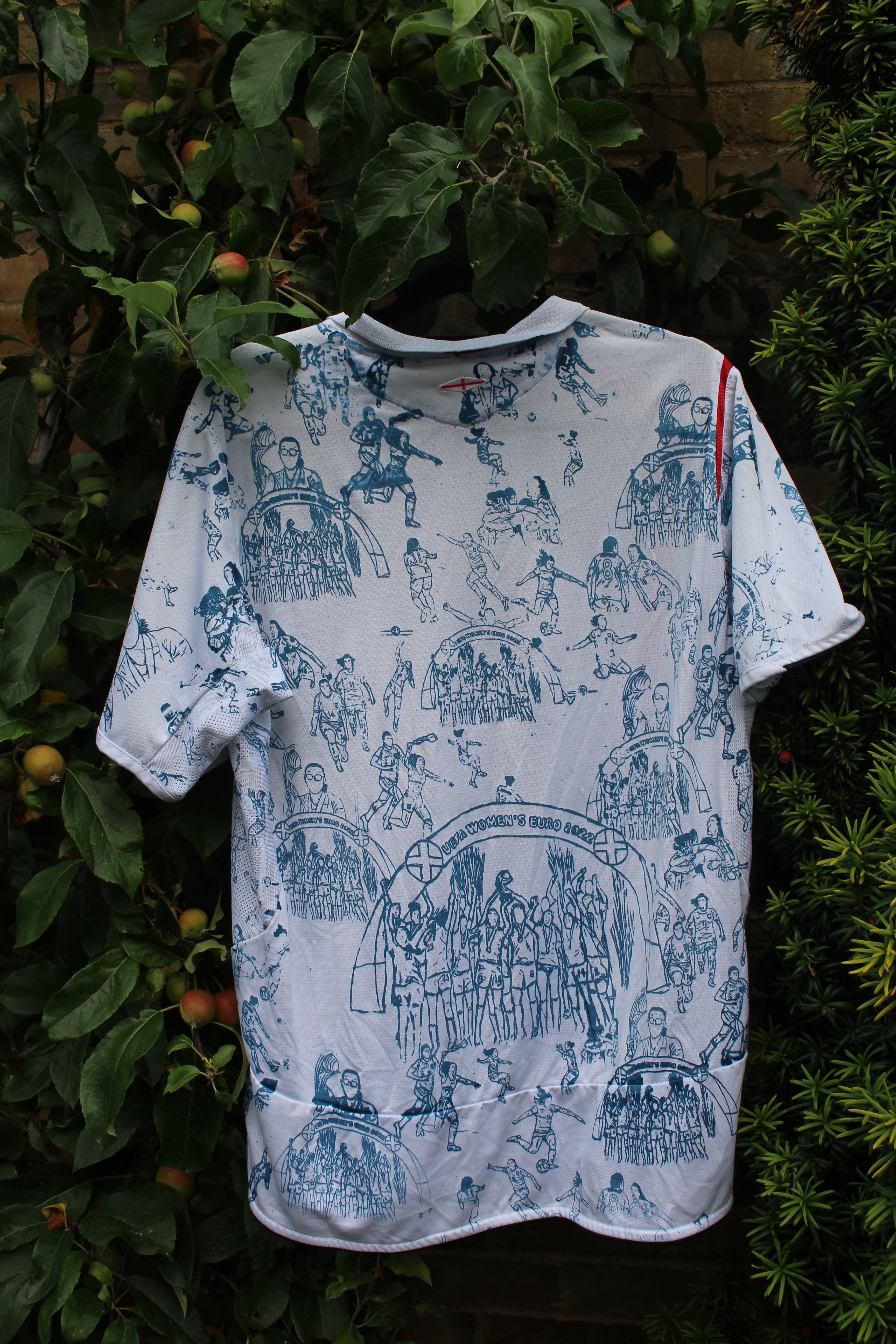 Custom England 2005/07 shirt