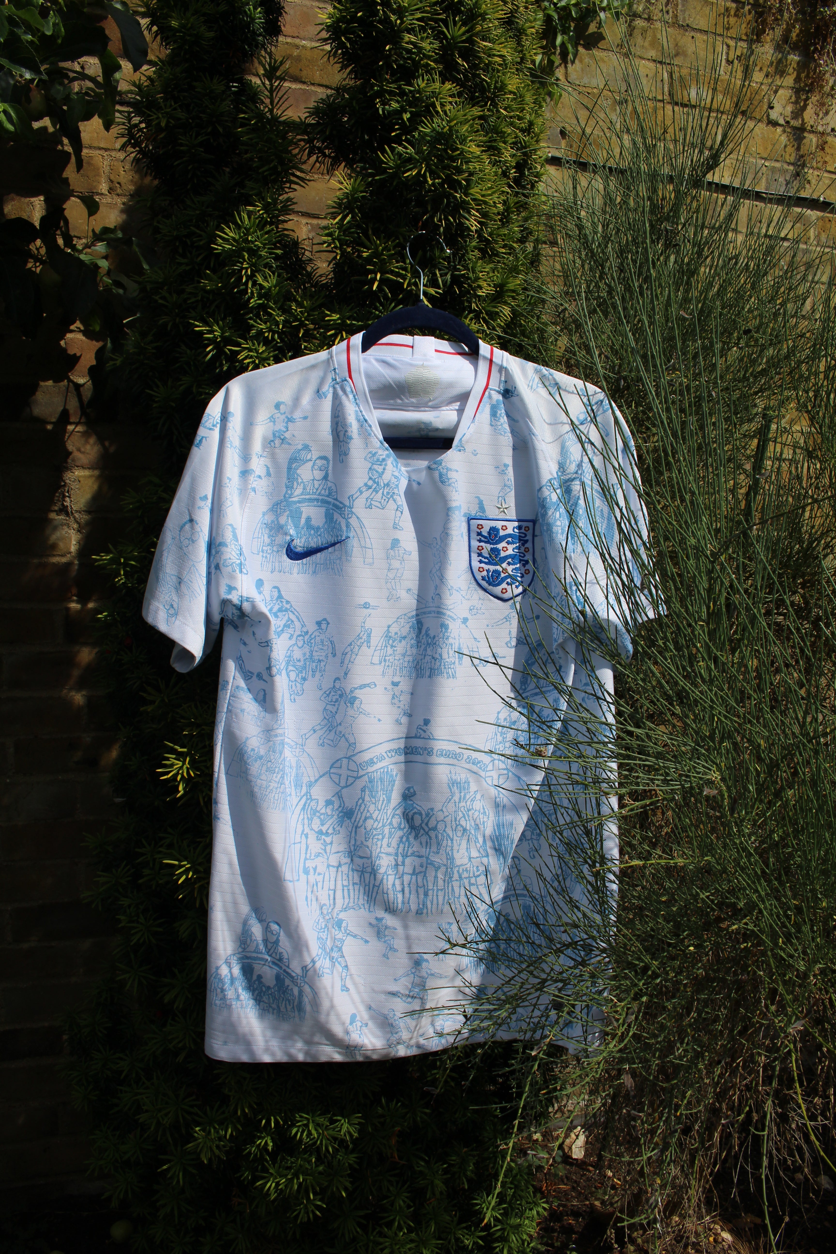Custom England 2018/19 home shirt