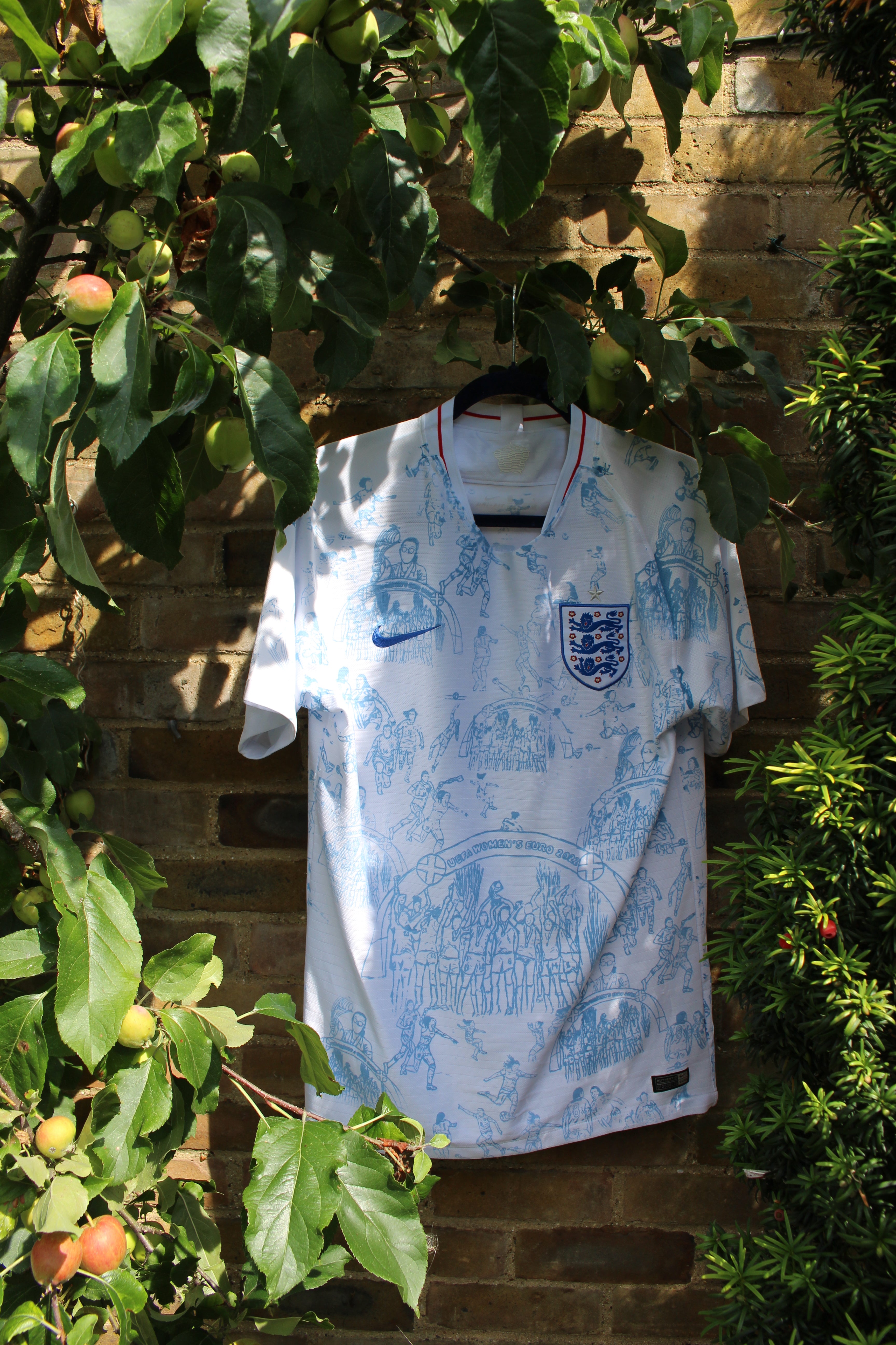 Custom England 2018/19 home shirt