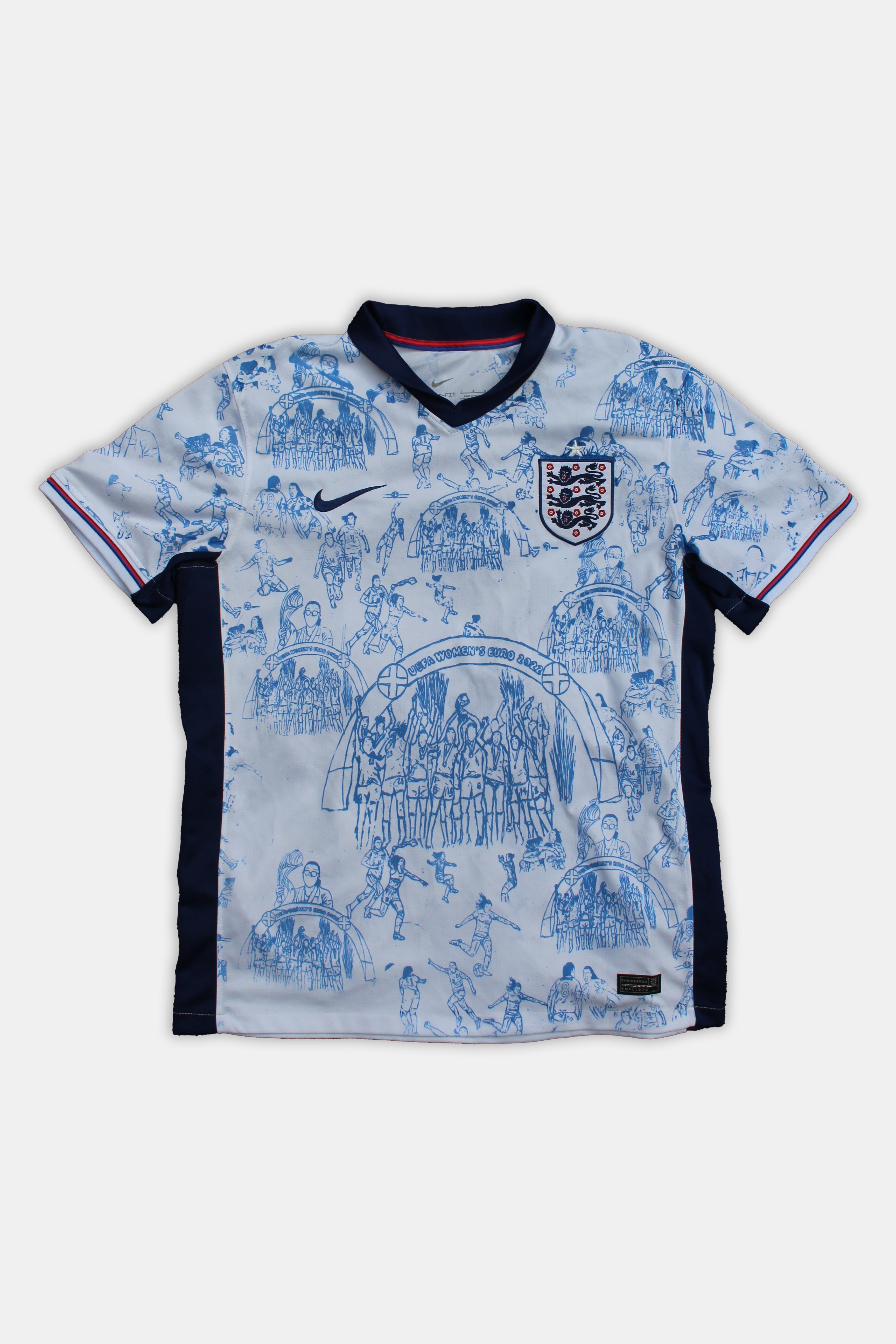 Custom England Nike 2024 Jersey