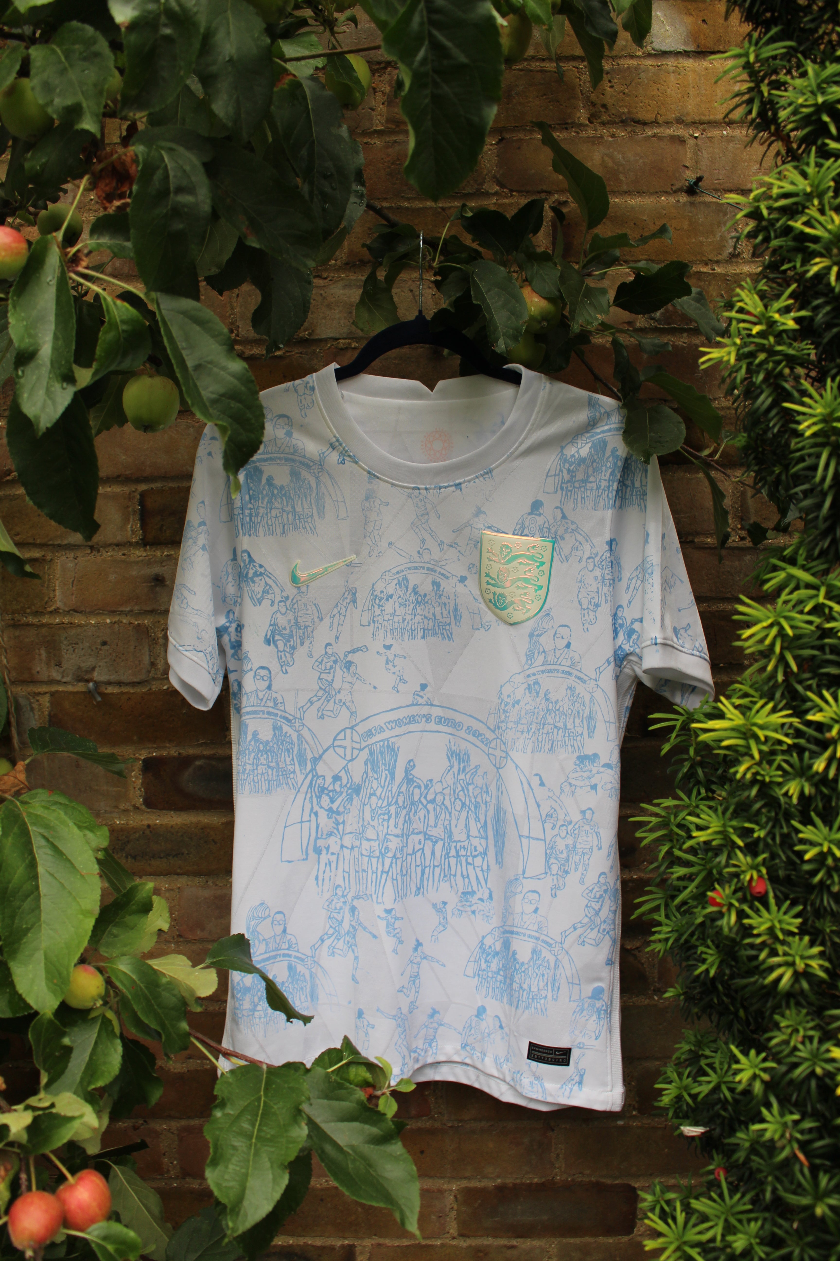 Custom England Women's Home Shirt 2022/23
