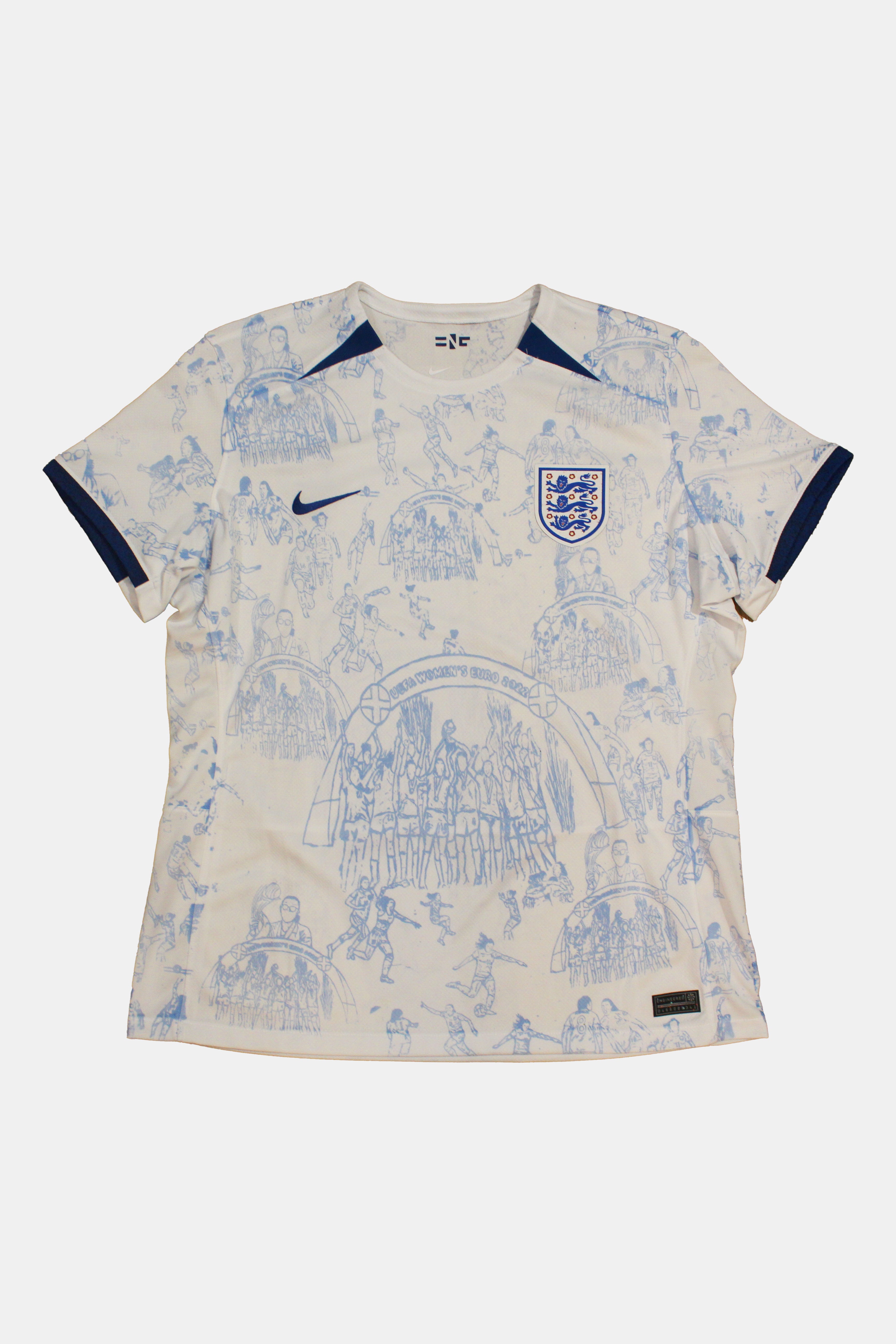 Custom England Women's Nike Home Shirt 2023/24