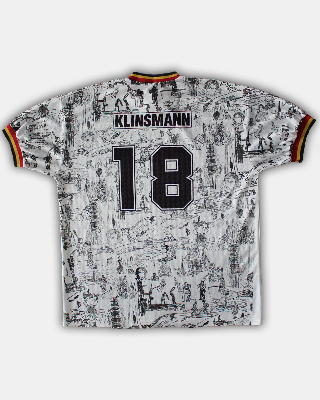 Custom Germany Klinsmann Jersey XL