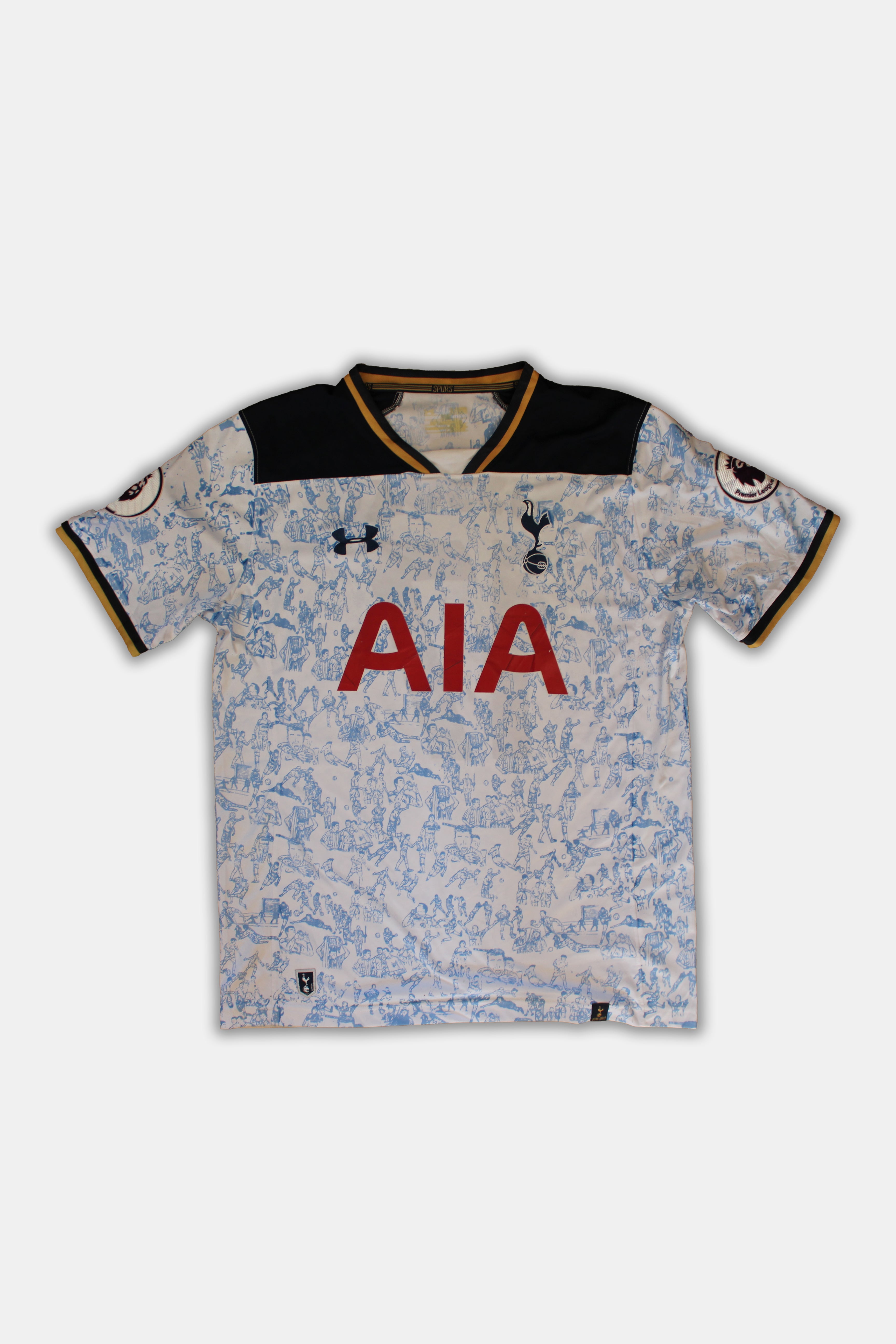 Custom Tottenham 2016/17 Sissoko Home Jersey