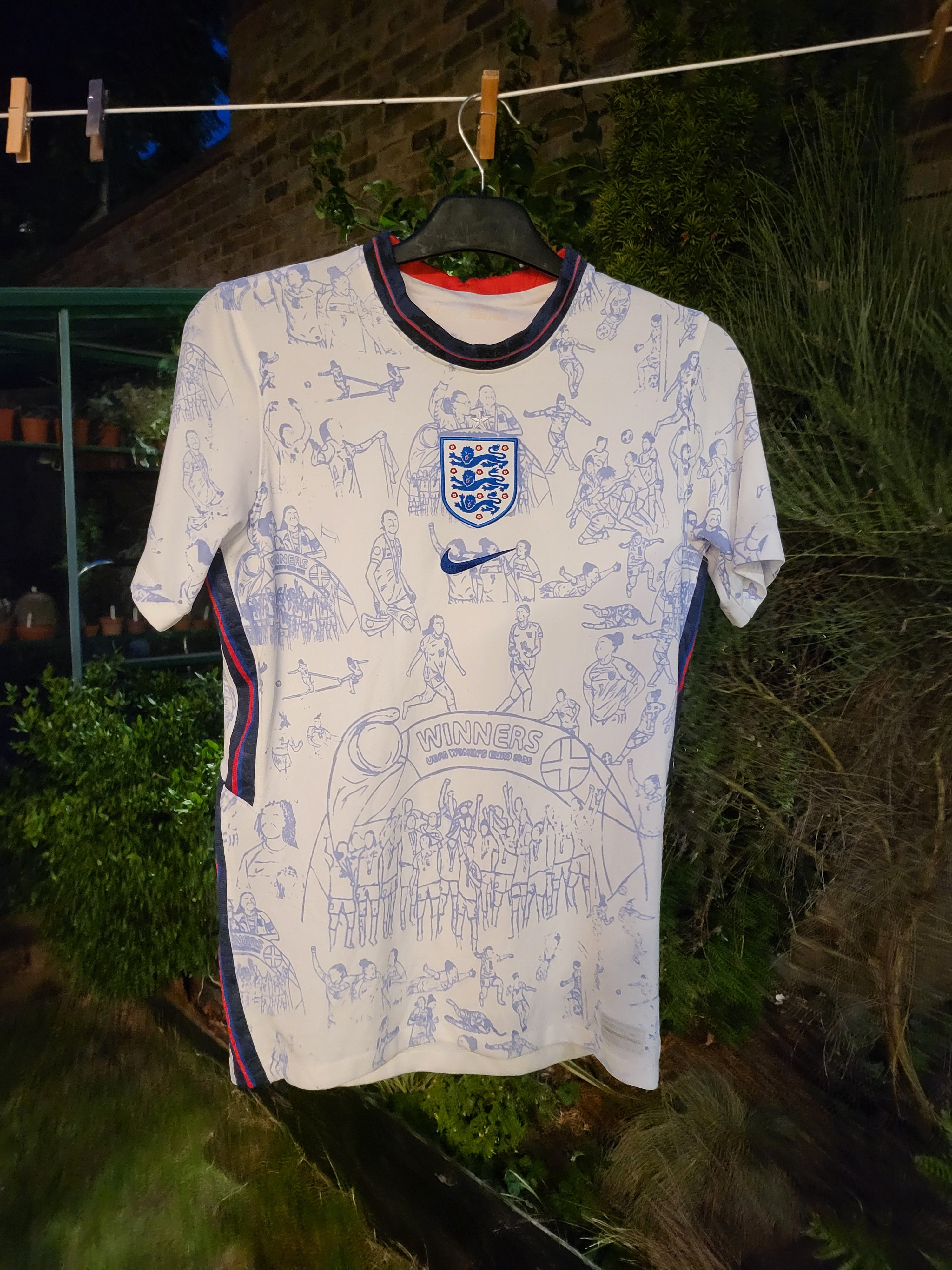 Custom England 2020/21 Home Shirt