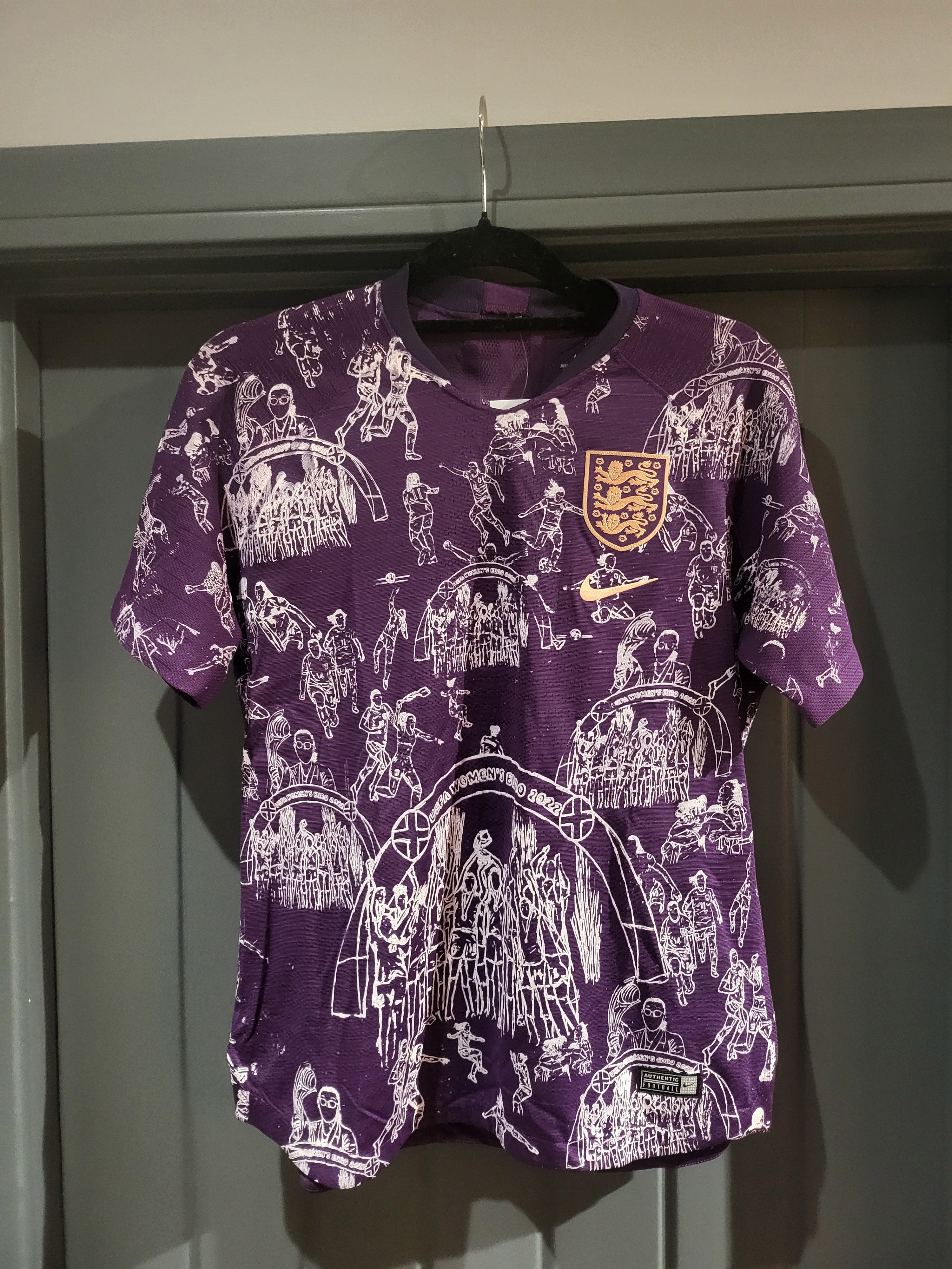 Custom England training shirt
