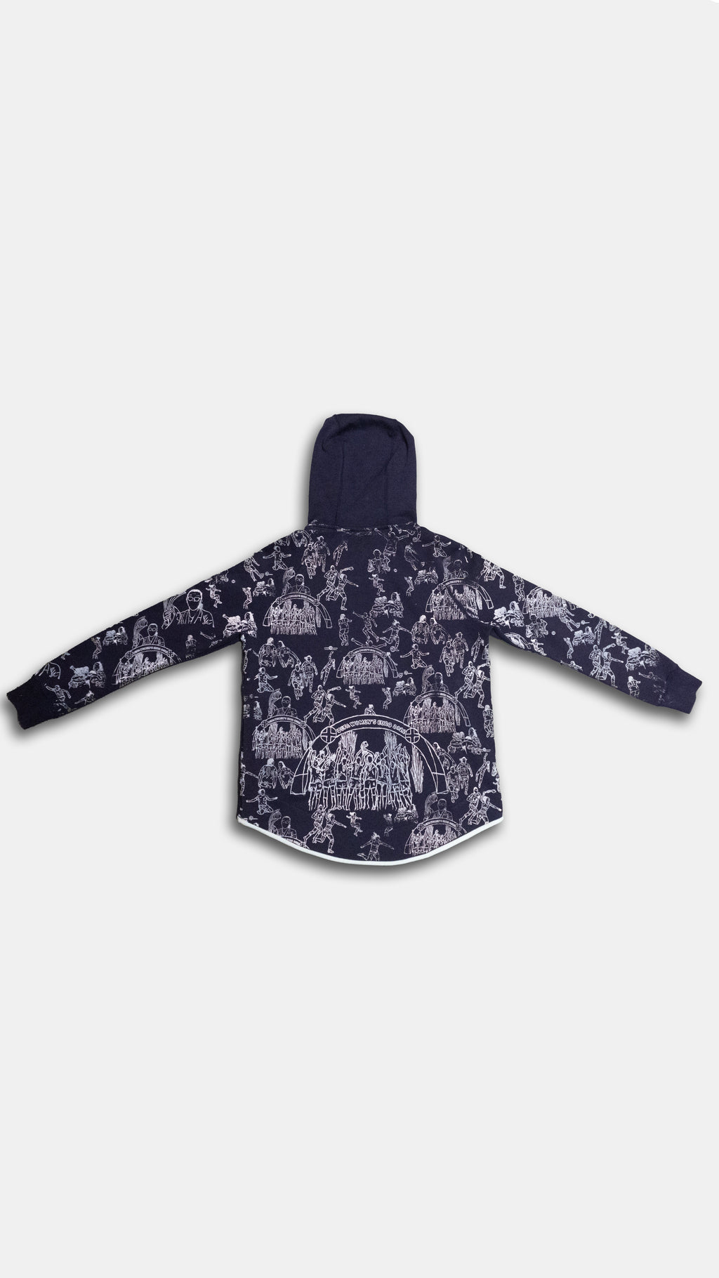 Custom Nike England Women's Zip hoodie