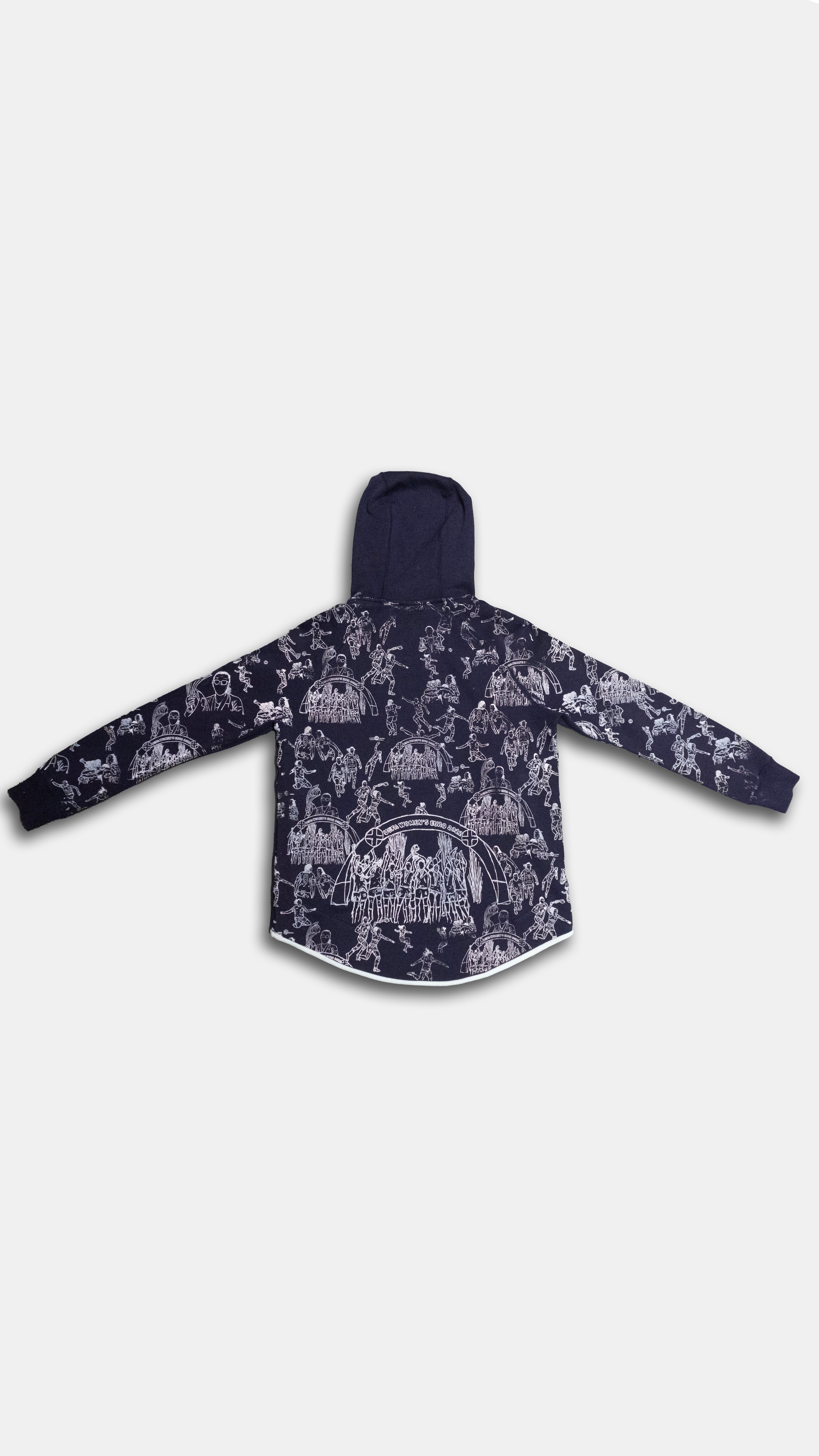 Custom Nike England Women's Zip hoodie