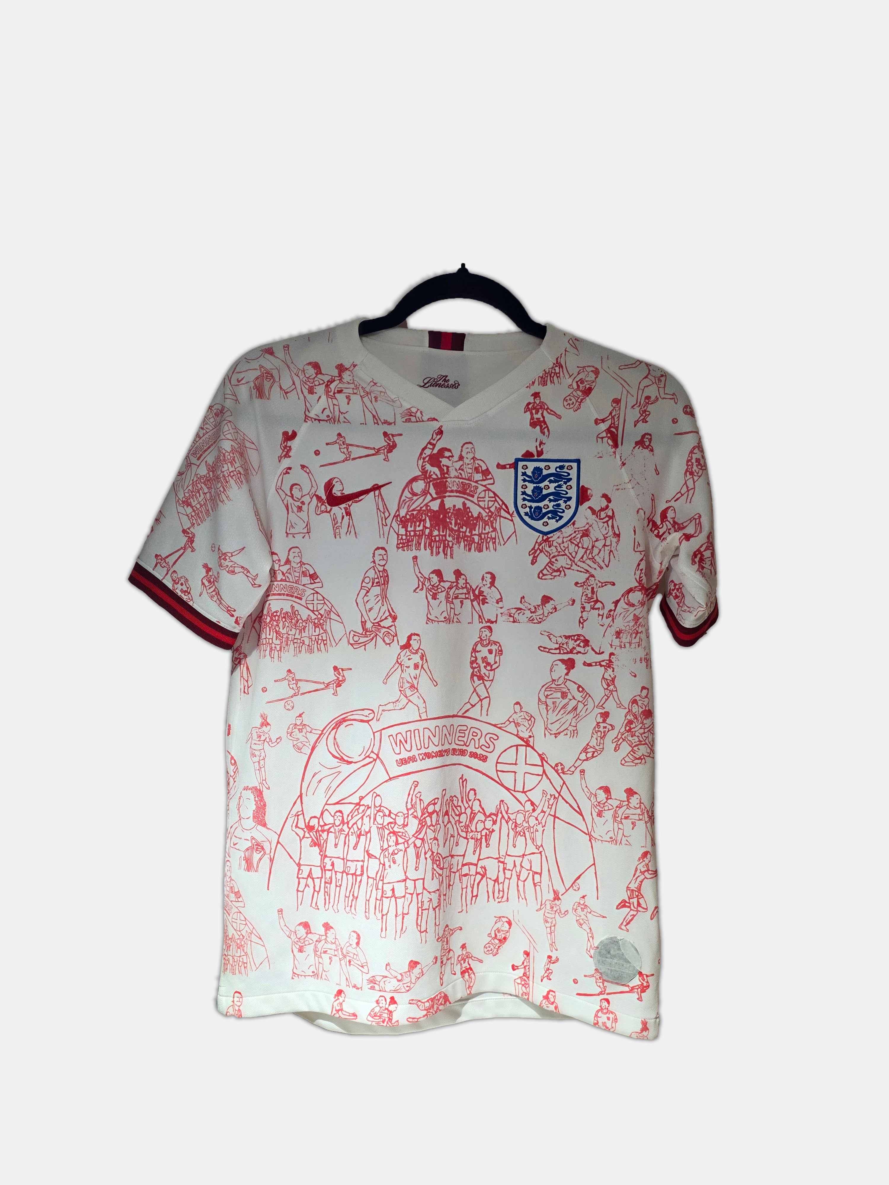 Custom Lionesses shirt sent in by customer