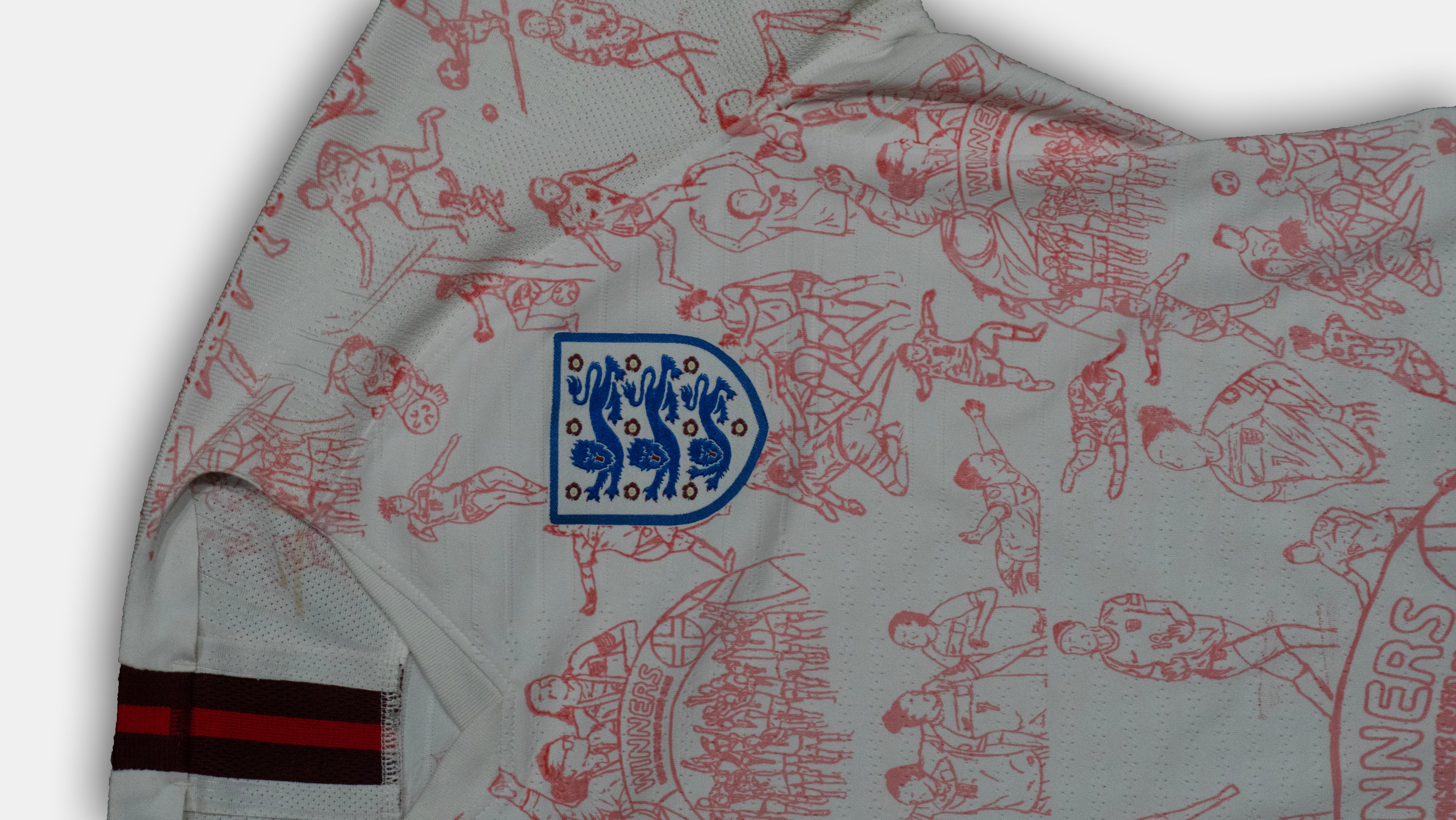 Custom England Nike Lioness home shirt Player Version 2019/20