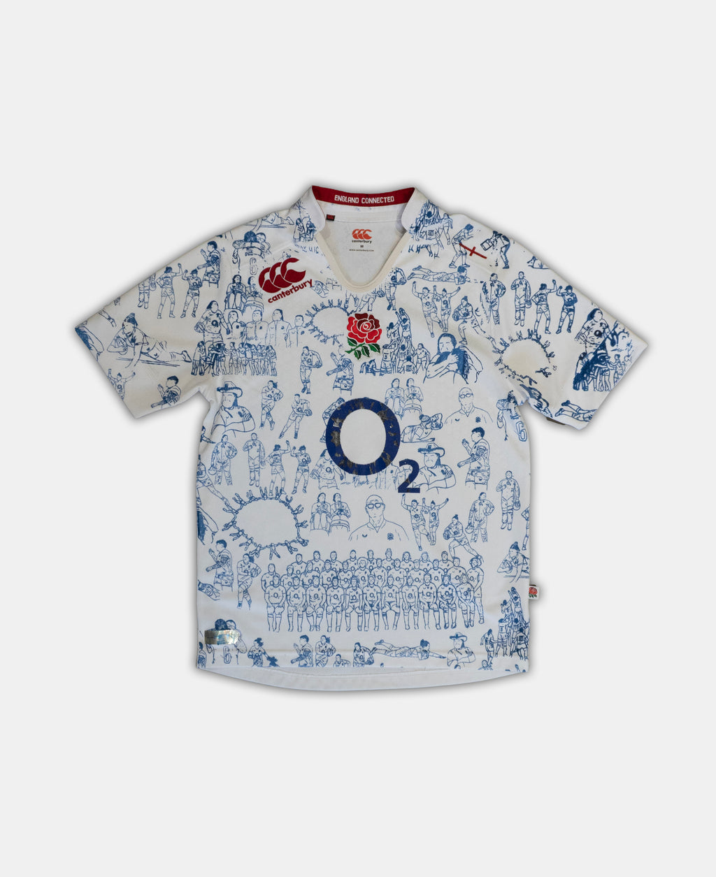 Custom Canterbury England Rugby top