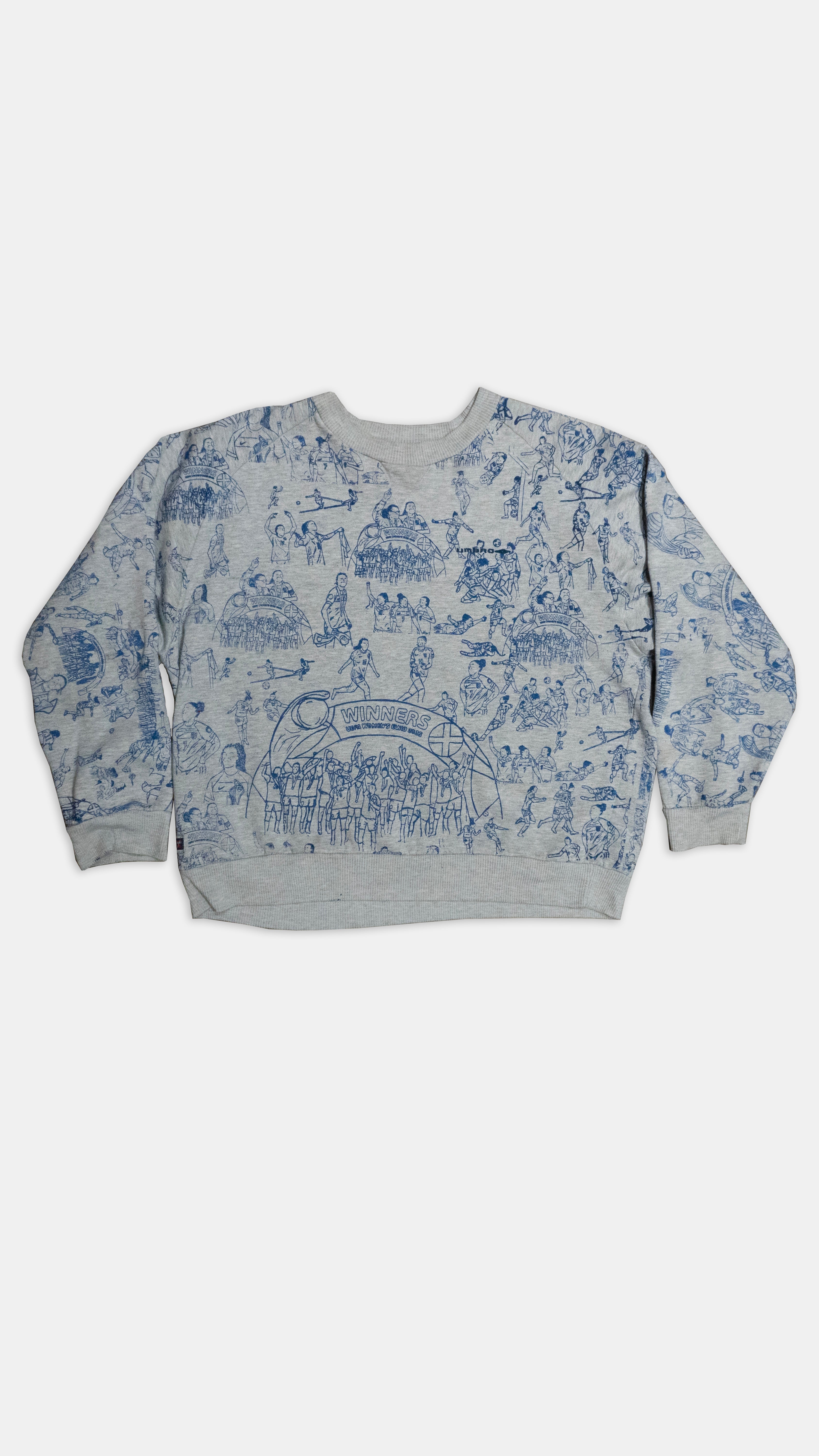 Custom Umbro 90s Jumper