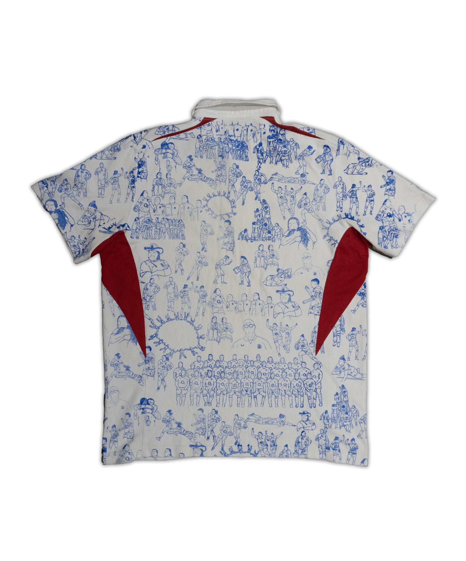 Custom Cotton Nike England Rugby top Men's XXL