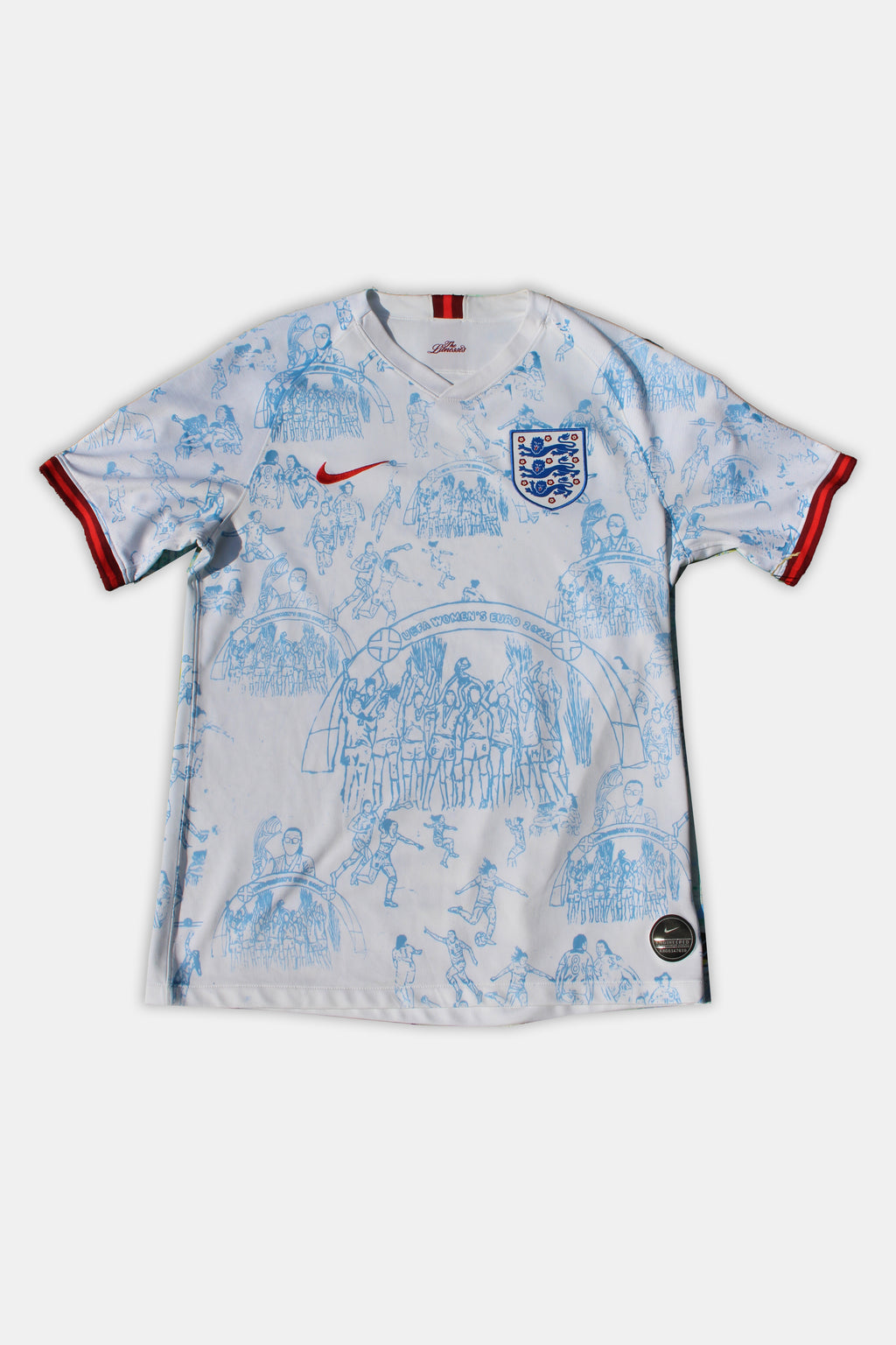 Custom England Nike Lioness home shirt 2019/20
