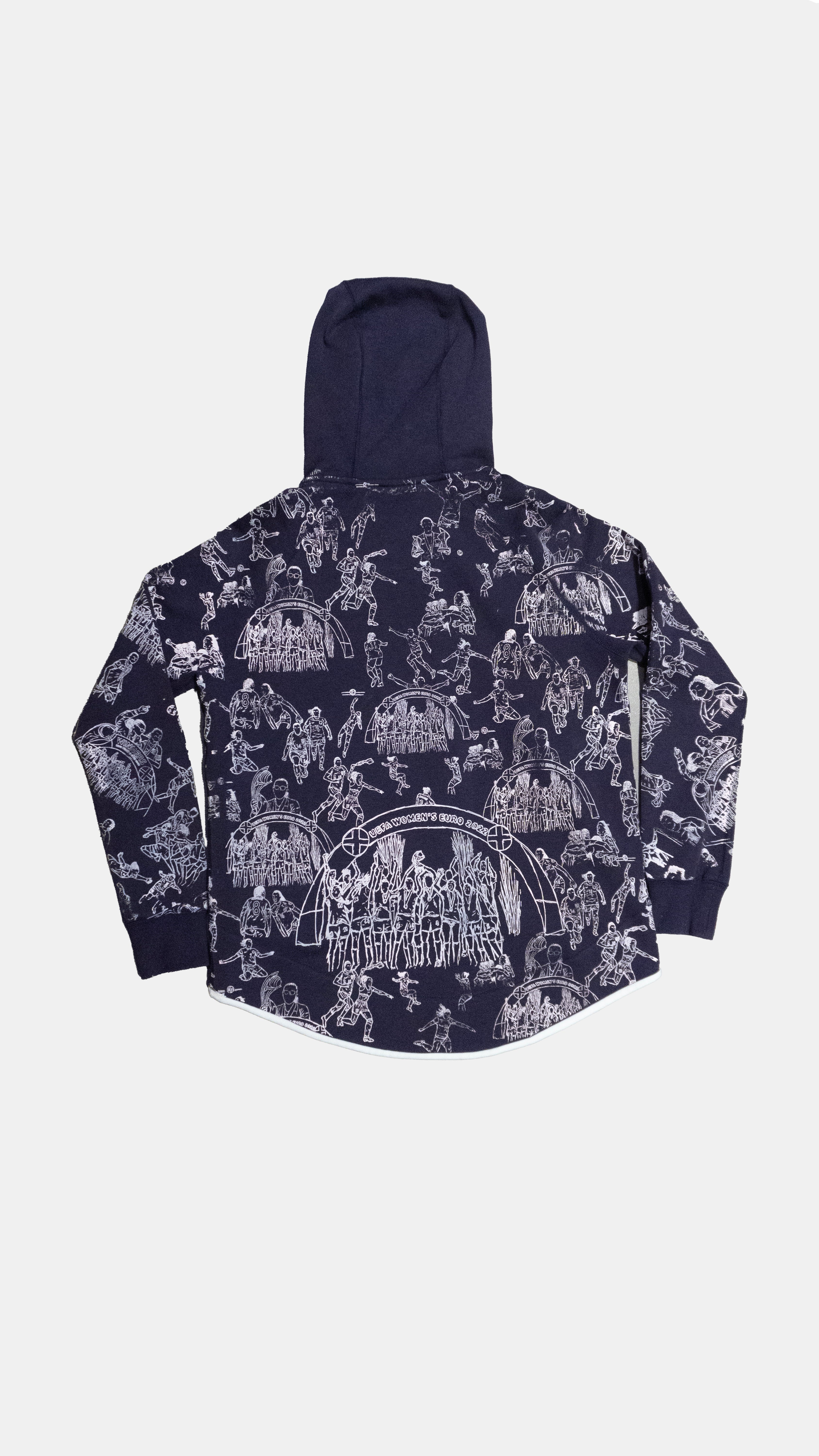 Custom Nike England Women's Zip hoodie