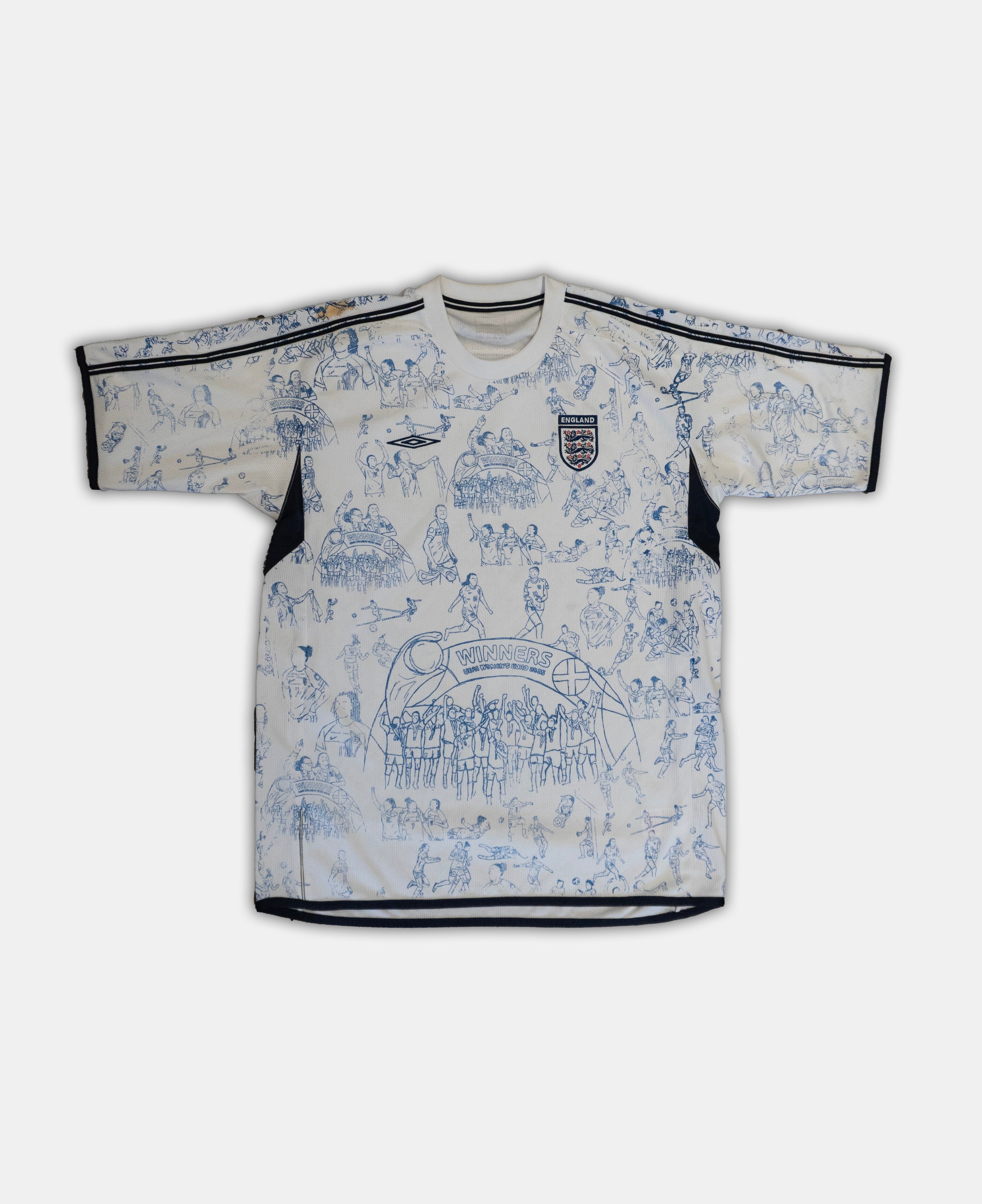 Custom England Umbro Training Top Large