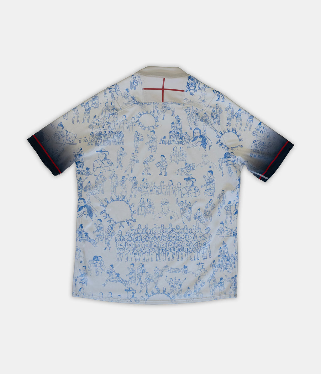 Custom Canterbury England Rugby top Men's Large