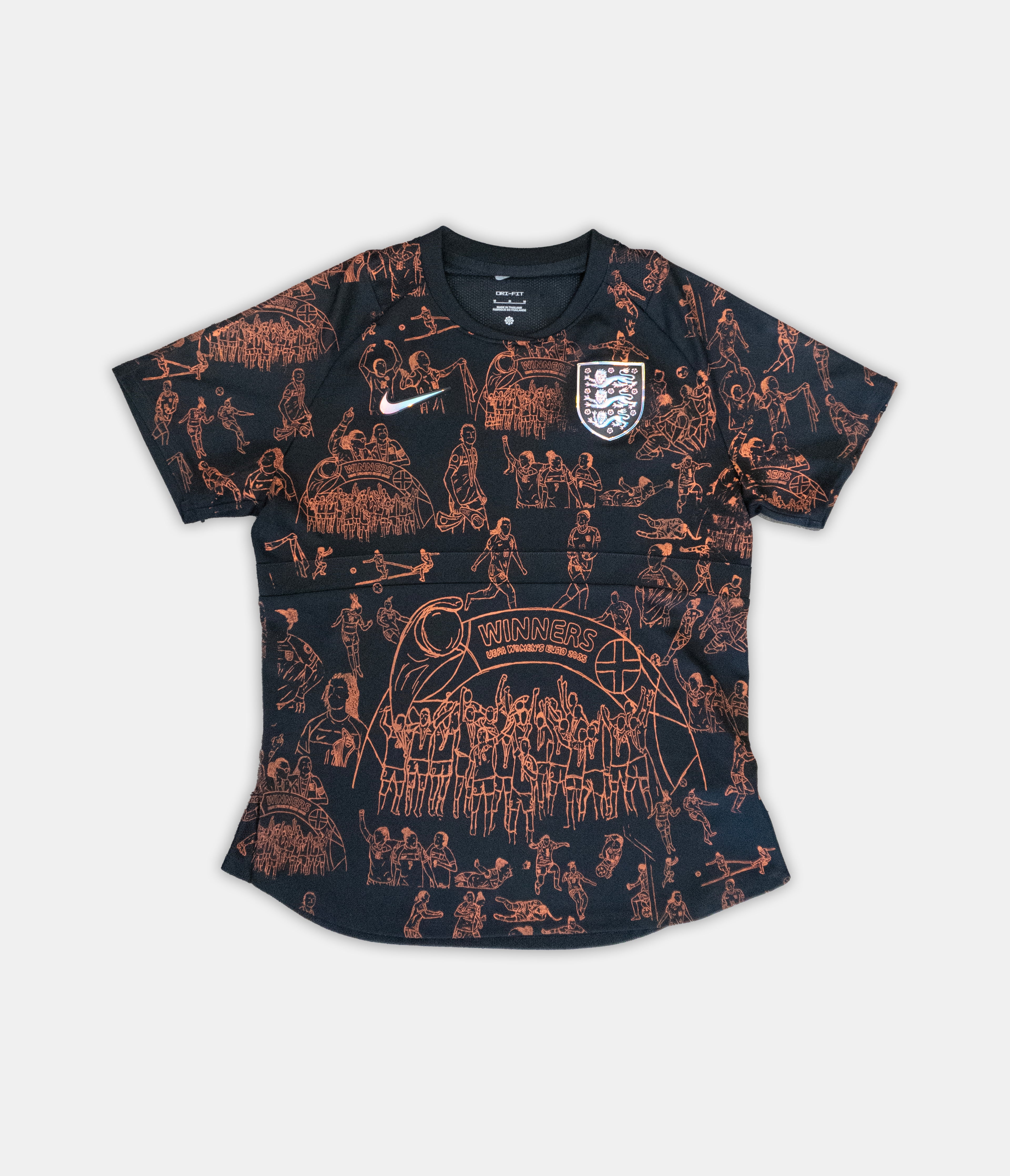 Custom England Nike Lioness shirt Women's Medium