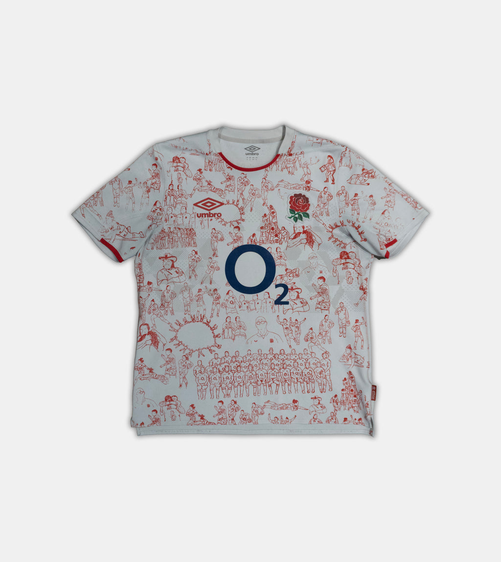 Custom Umbro England Rugby top XL