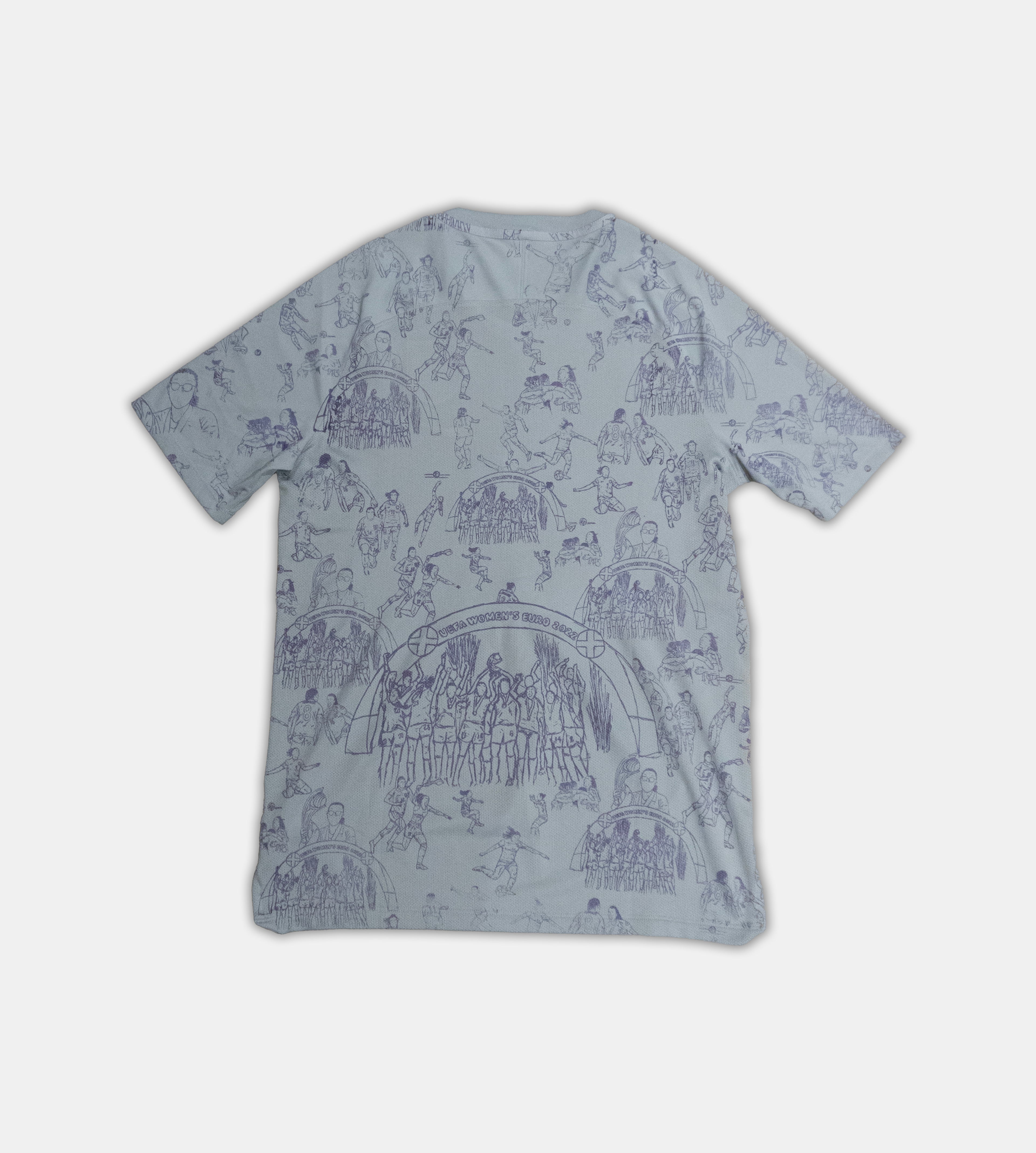 Custom Nike England womens Training top  Large