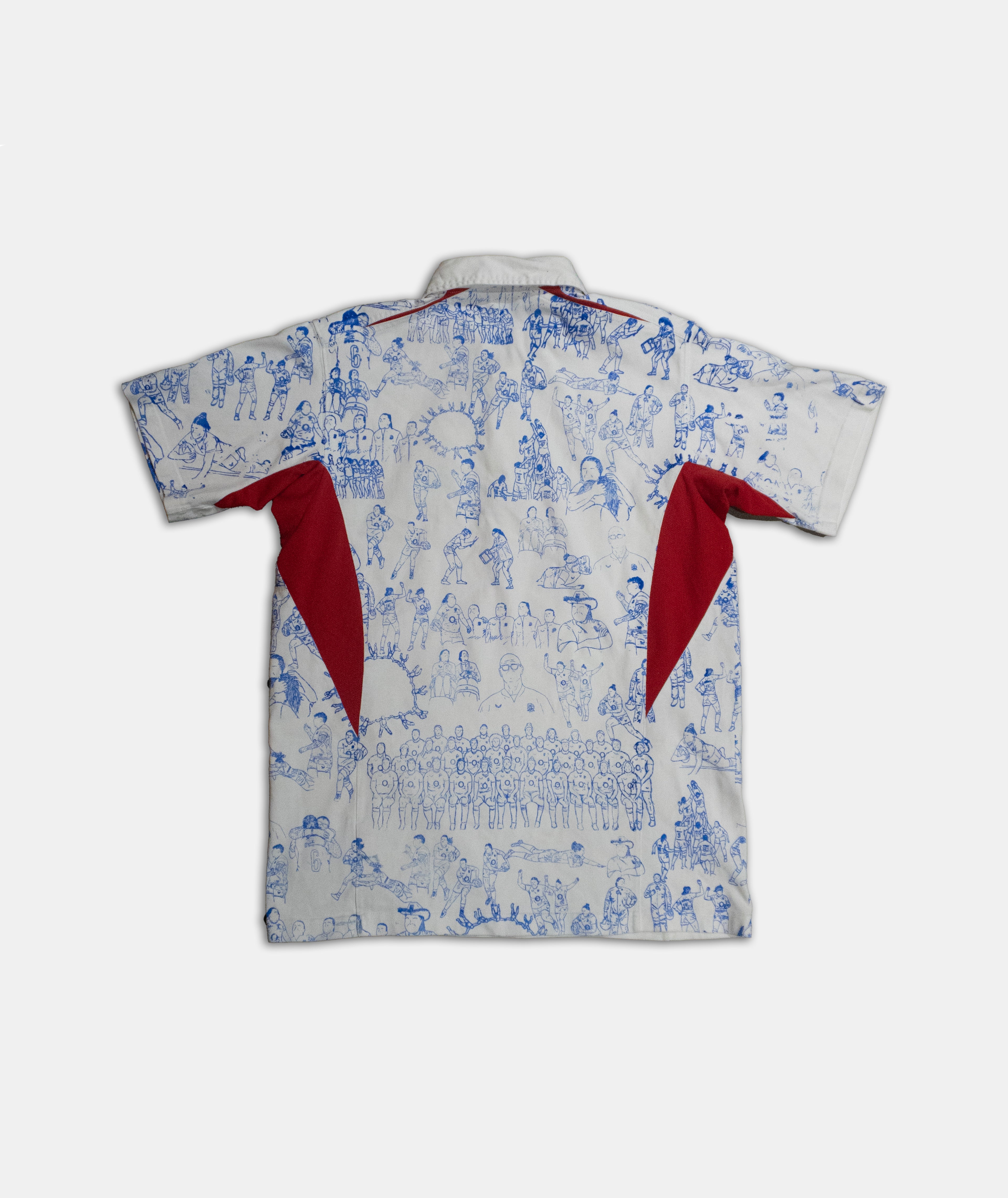 Custom Cotton Nike England Rugby top Men's L