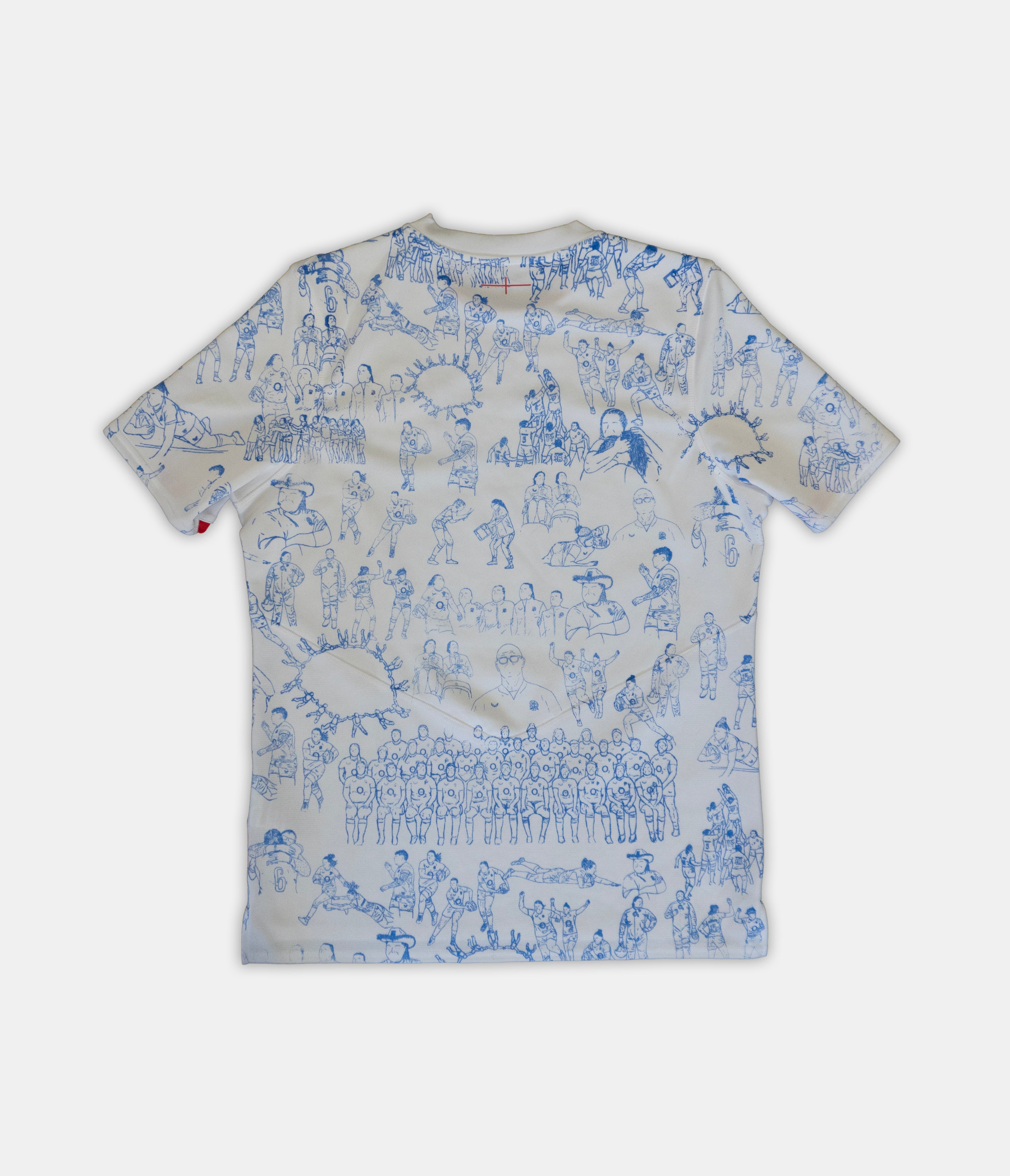 Custom Umbro England Rugby top Men's Medium