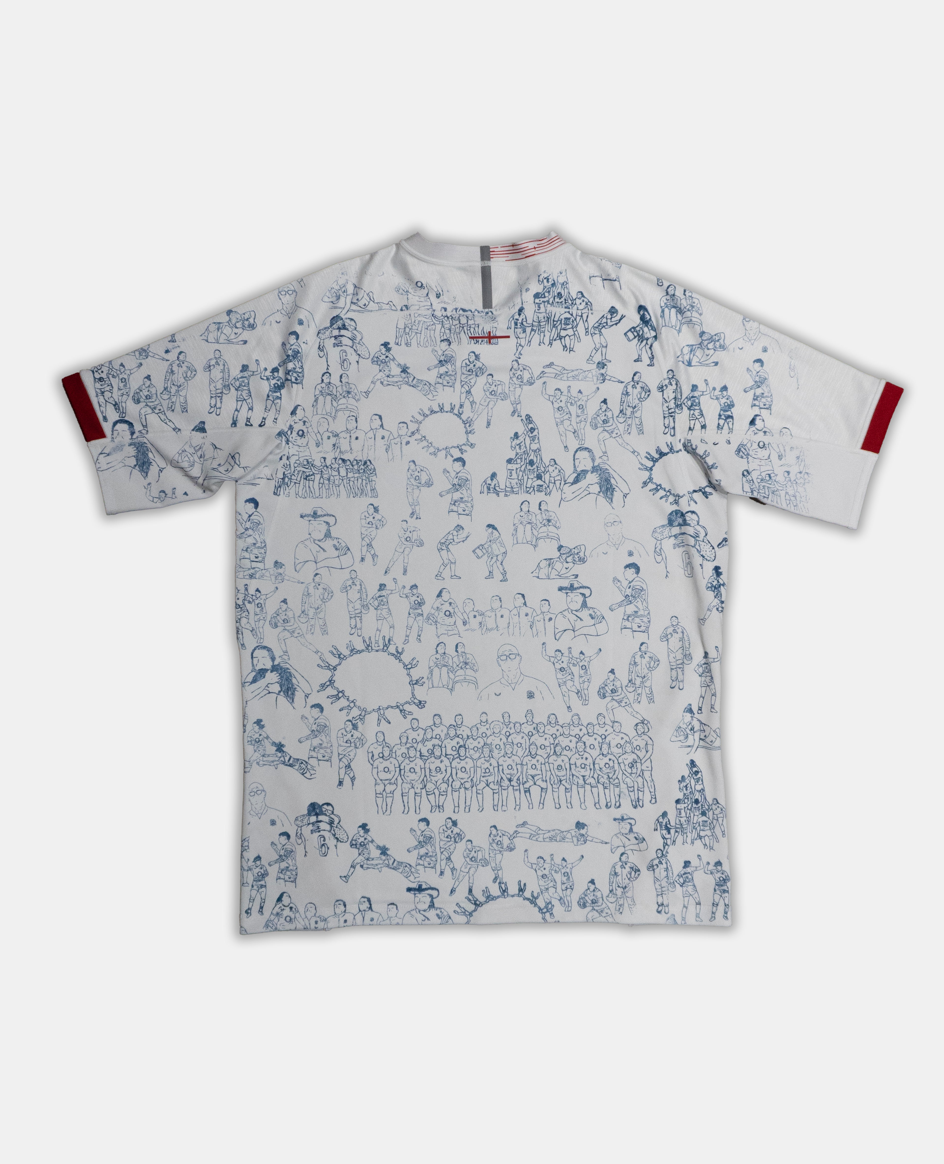 Custom Canterbury England Rugby top 2XL