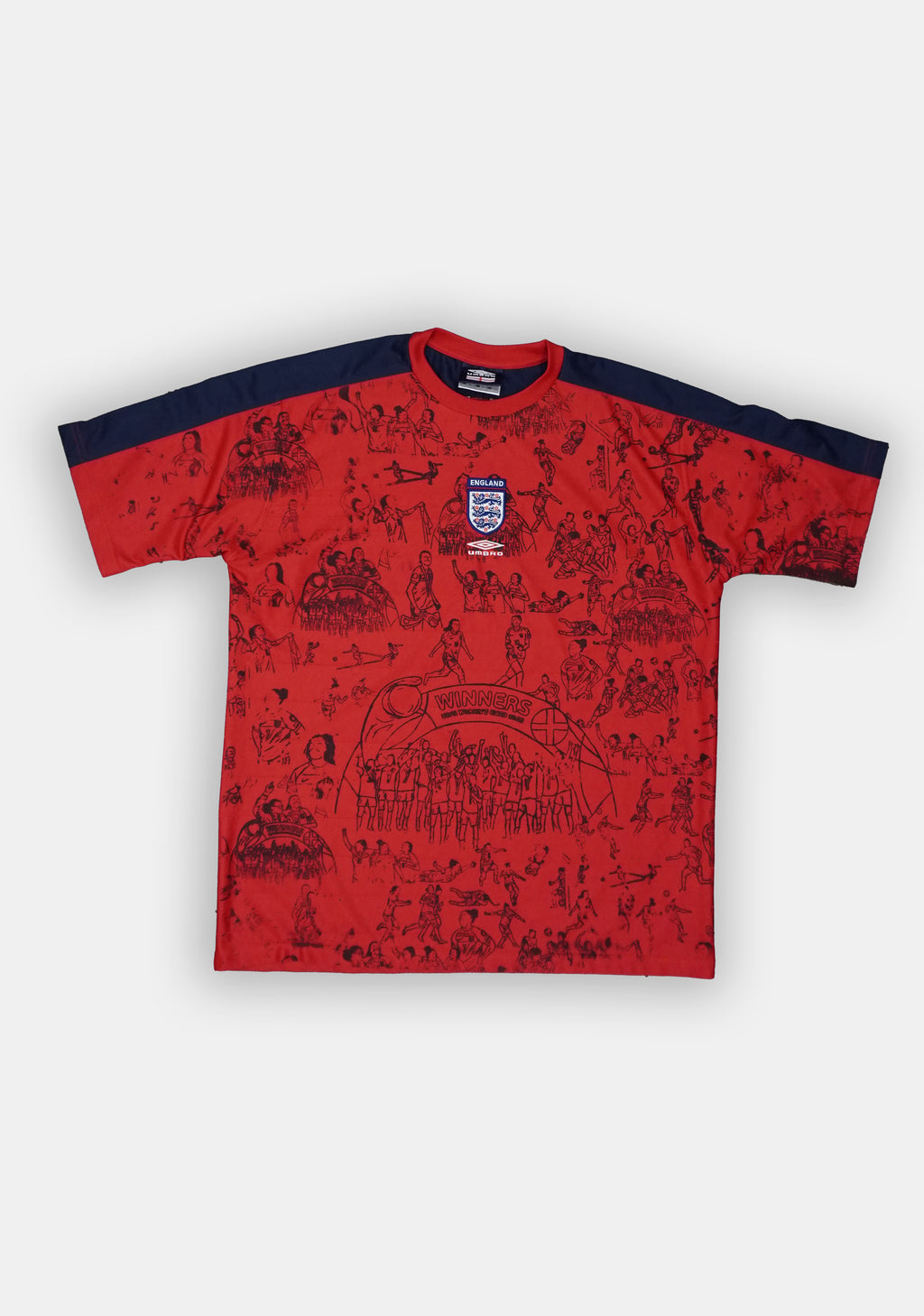 Custom Umbro England shirt