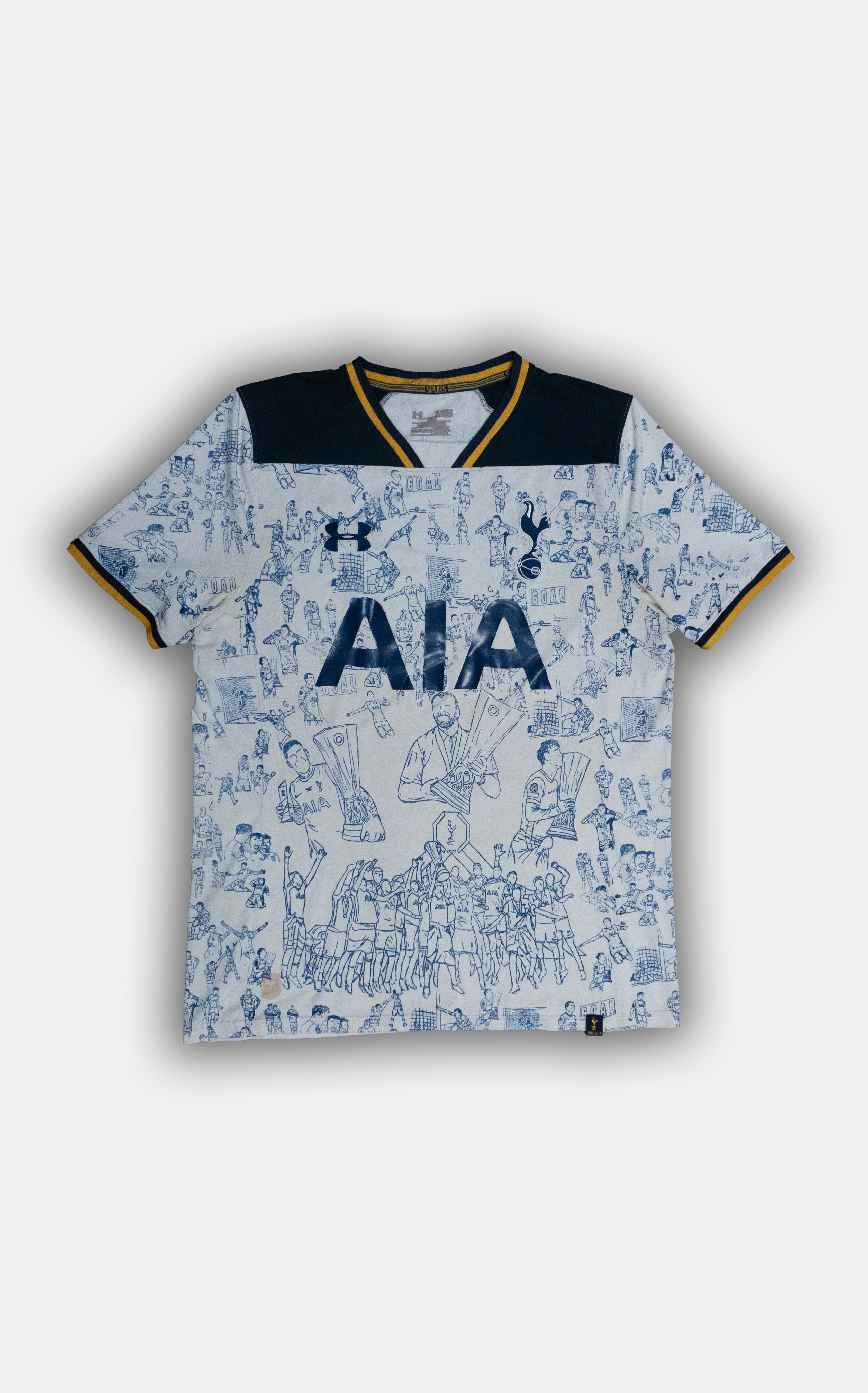 Custom Tottenham 2016/17 Home Shirt