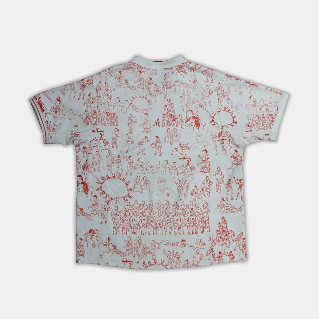 Custom Nike England Rugby top