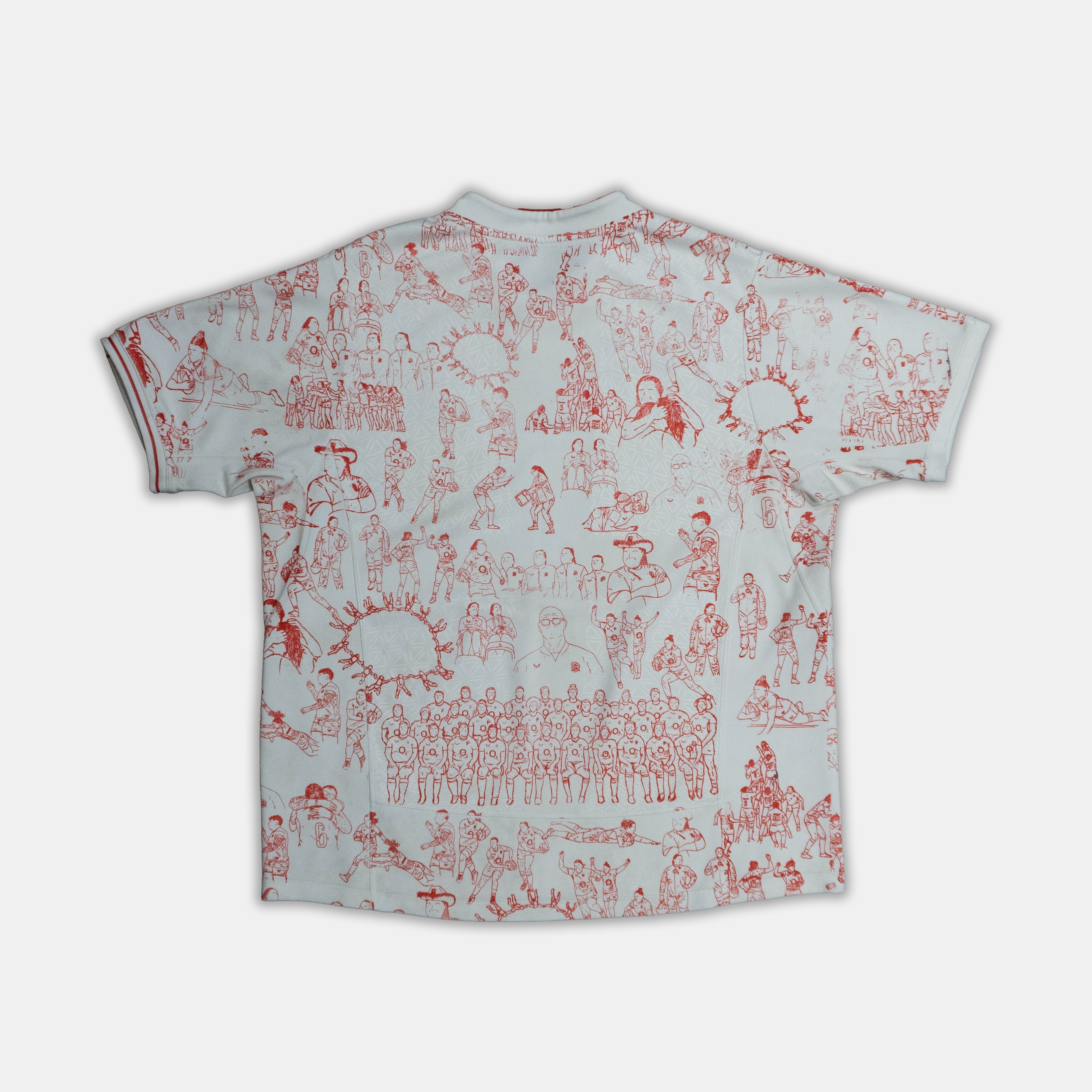 Custom Nike England Rugby top