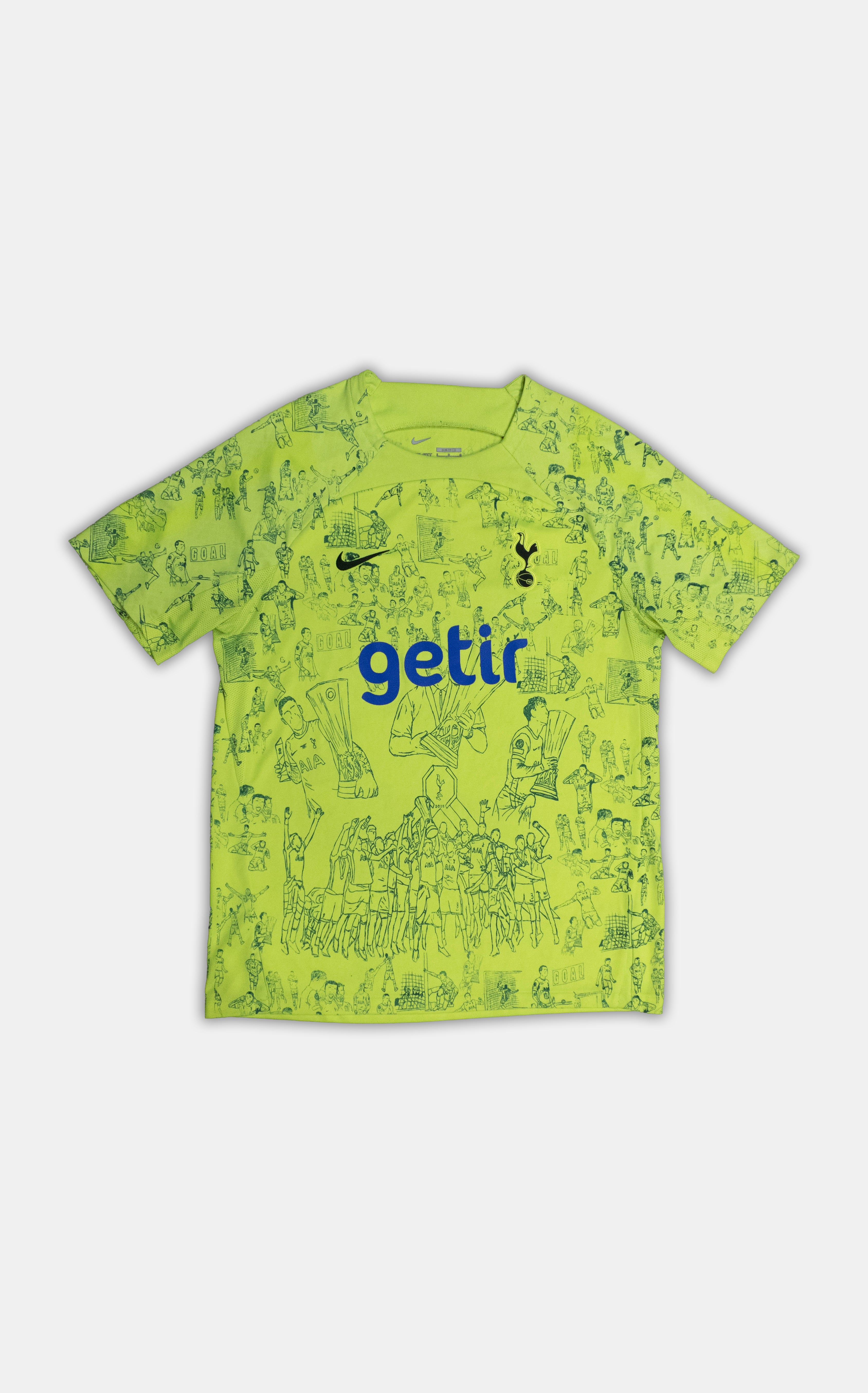 Custom Tottenham 2022/23 training shirt