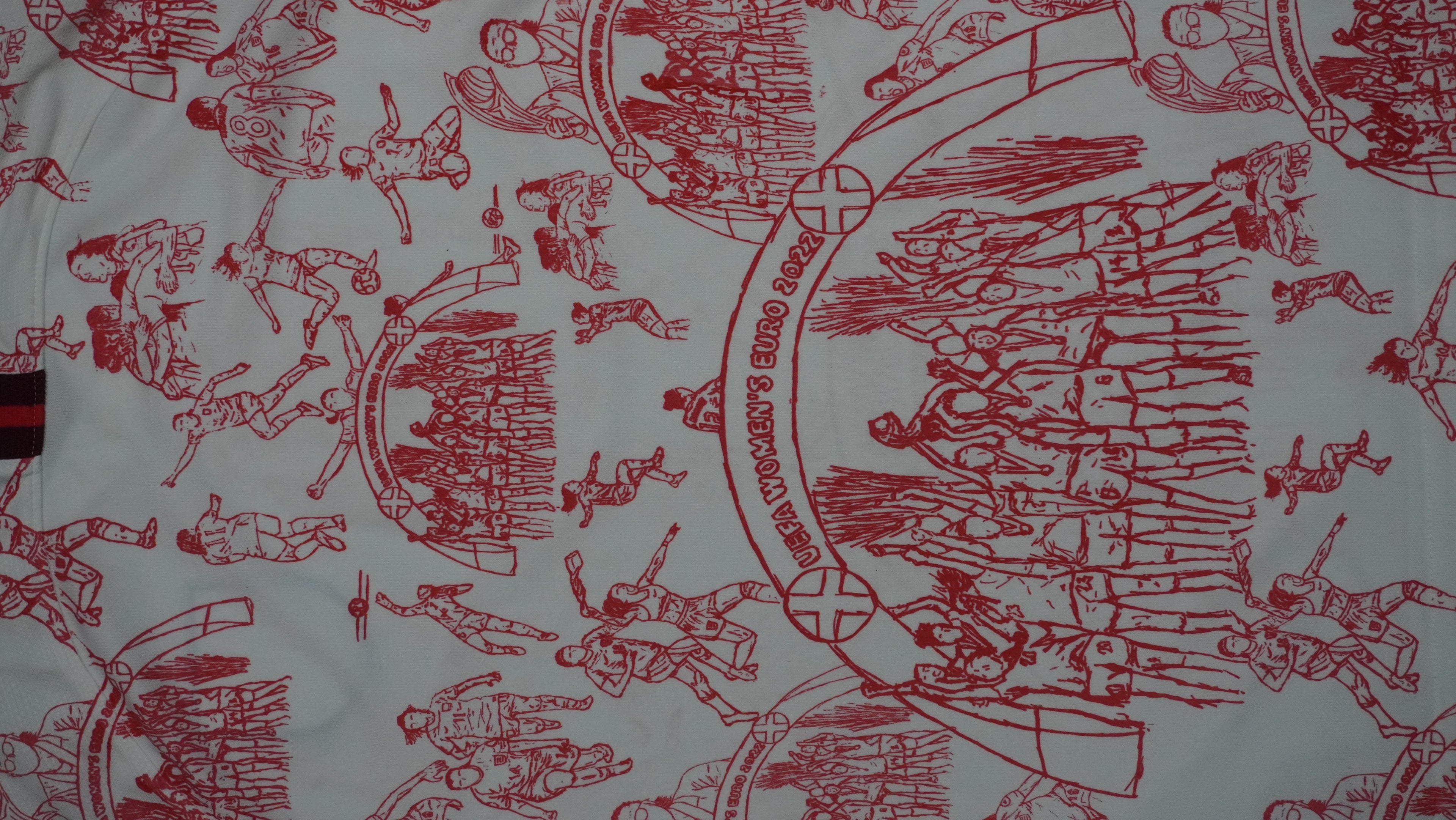 Custom England Nike Lioness home shirt 2019/20